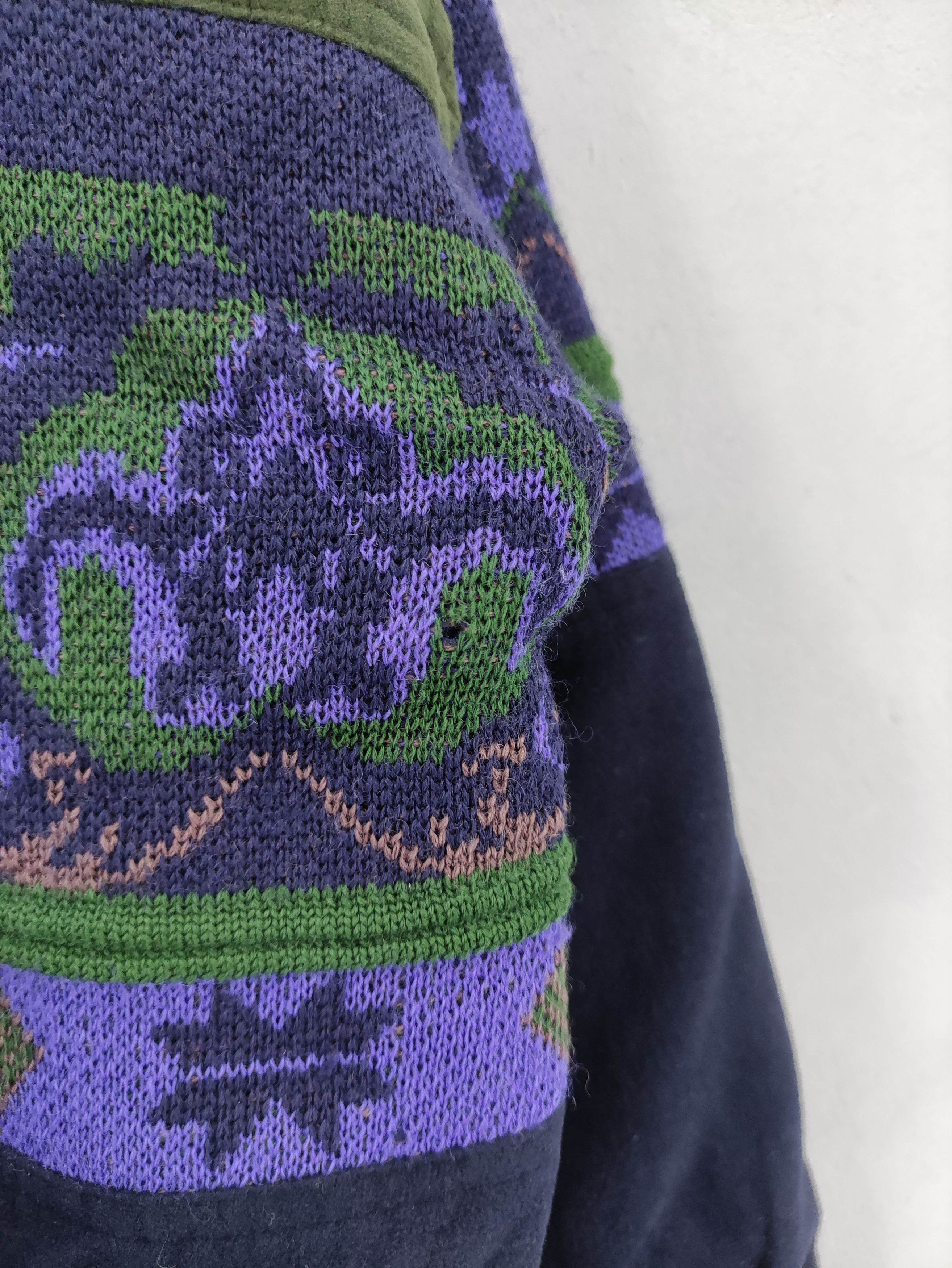 Aran Isles Knitwear Vintage Cardigan Knit Sweater Shawl Coller Modigliani Italy Size US M / EU 48-50 / 2 - 7 Thumbnail