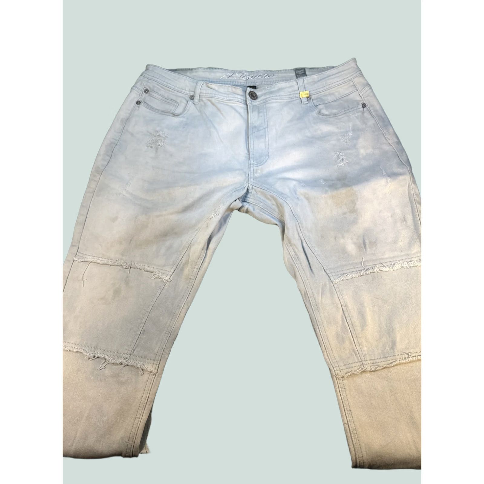 Vintage A Tiziano Jeans 38x32 Distressed Men Size US 38 / EU 54 - 1 Thumbnail