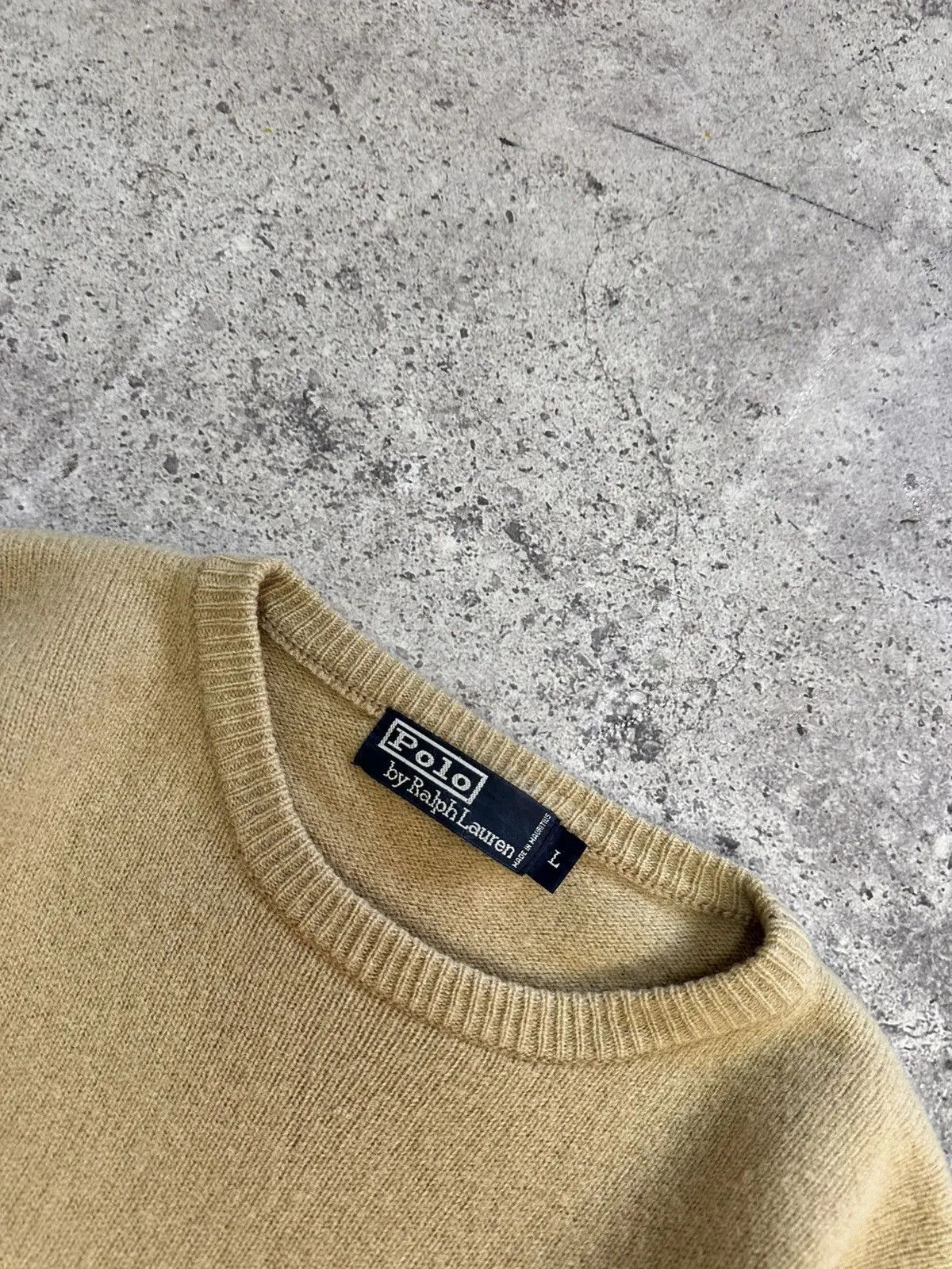Polo Ralph Lauren FADED Polo Ralph Lauren Cable Knit cottone sweater Size US M / EU 48-50 / 2 - 14 Thumbnail