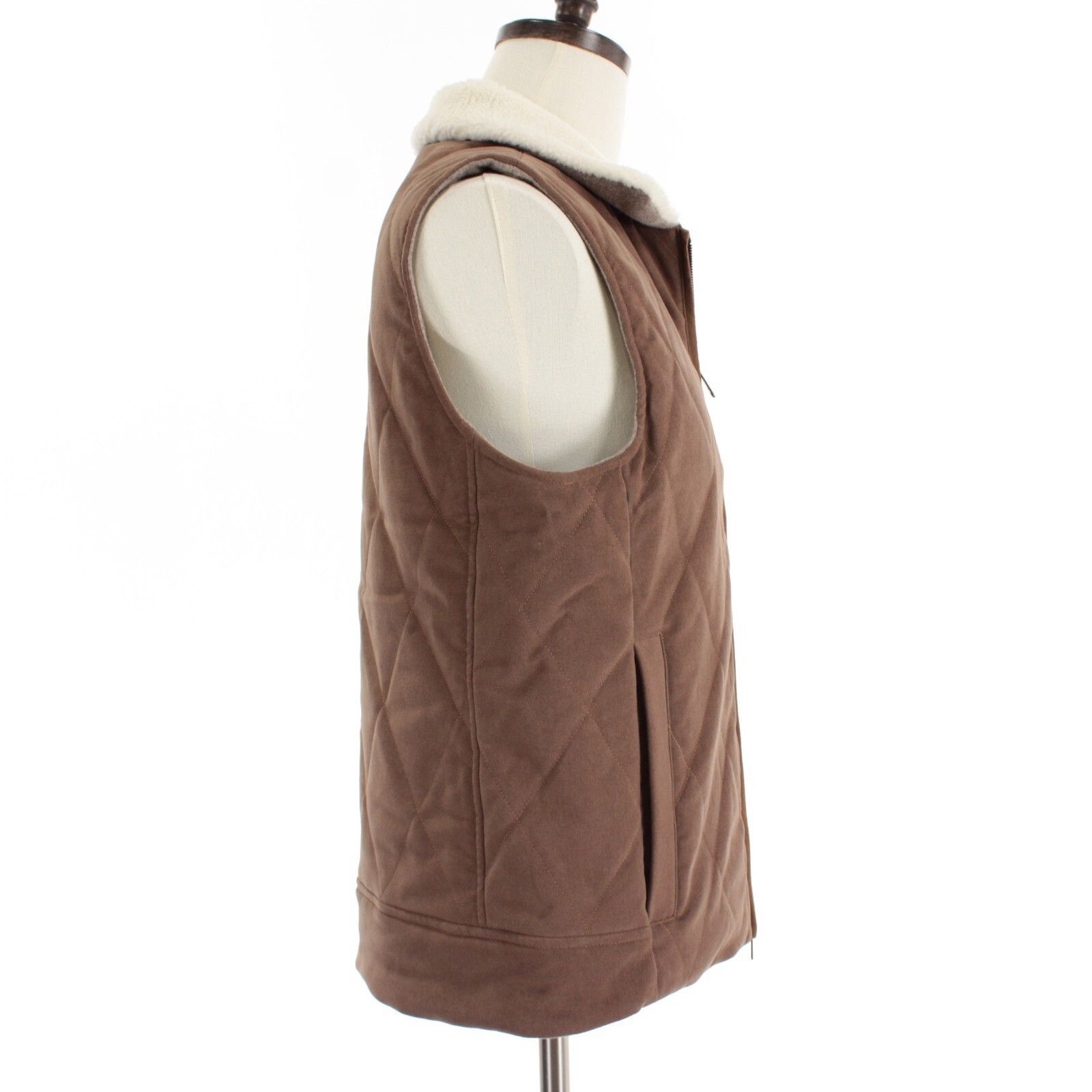 Luciano Barbera Luciano Barbera Vest Size M US In Brown Cotton Size US M / EU 48-50 / 2 - 3 Thumbnail