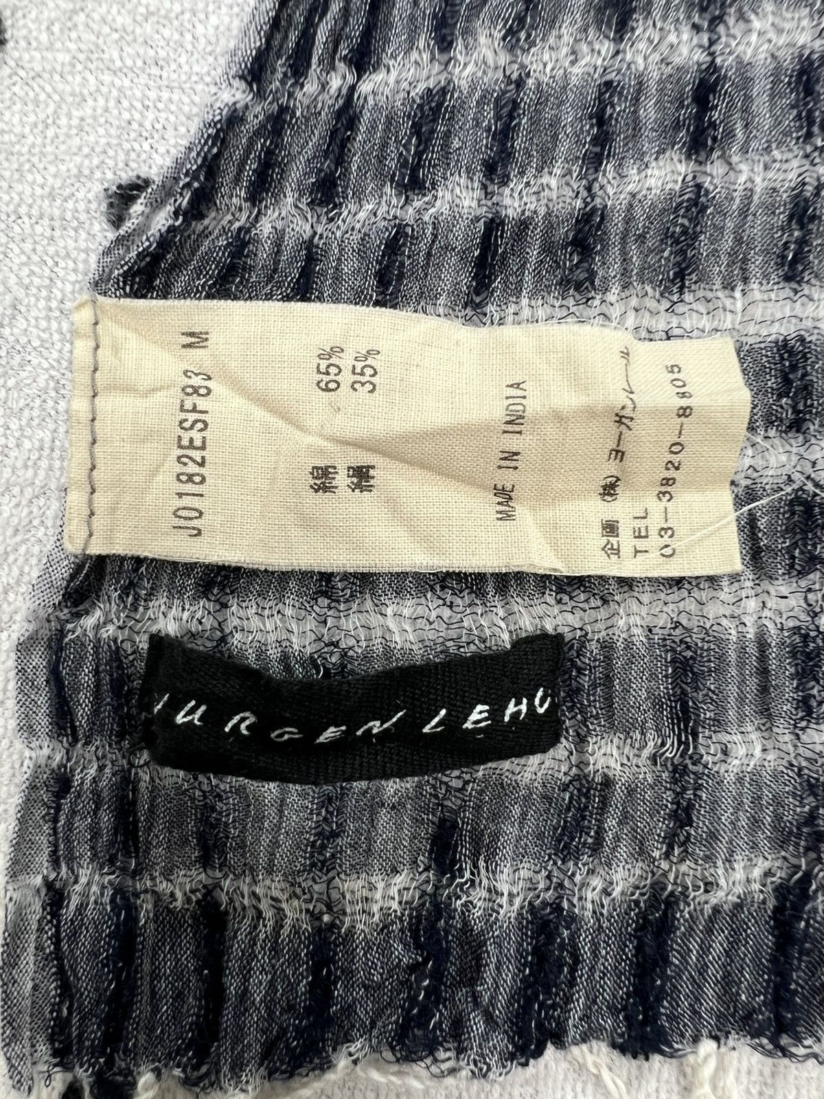 Japanese Brand Jurgen Lehl Scarf Size ONE SIZE - 6 Thumbnail