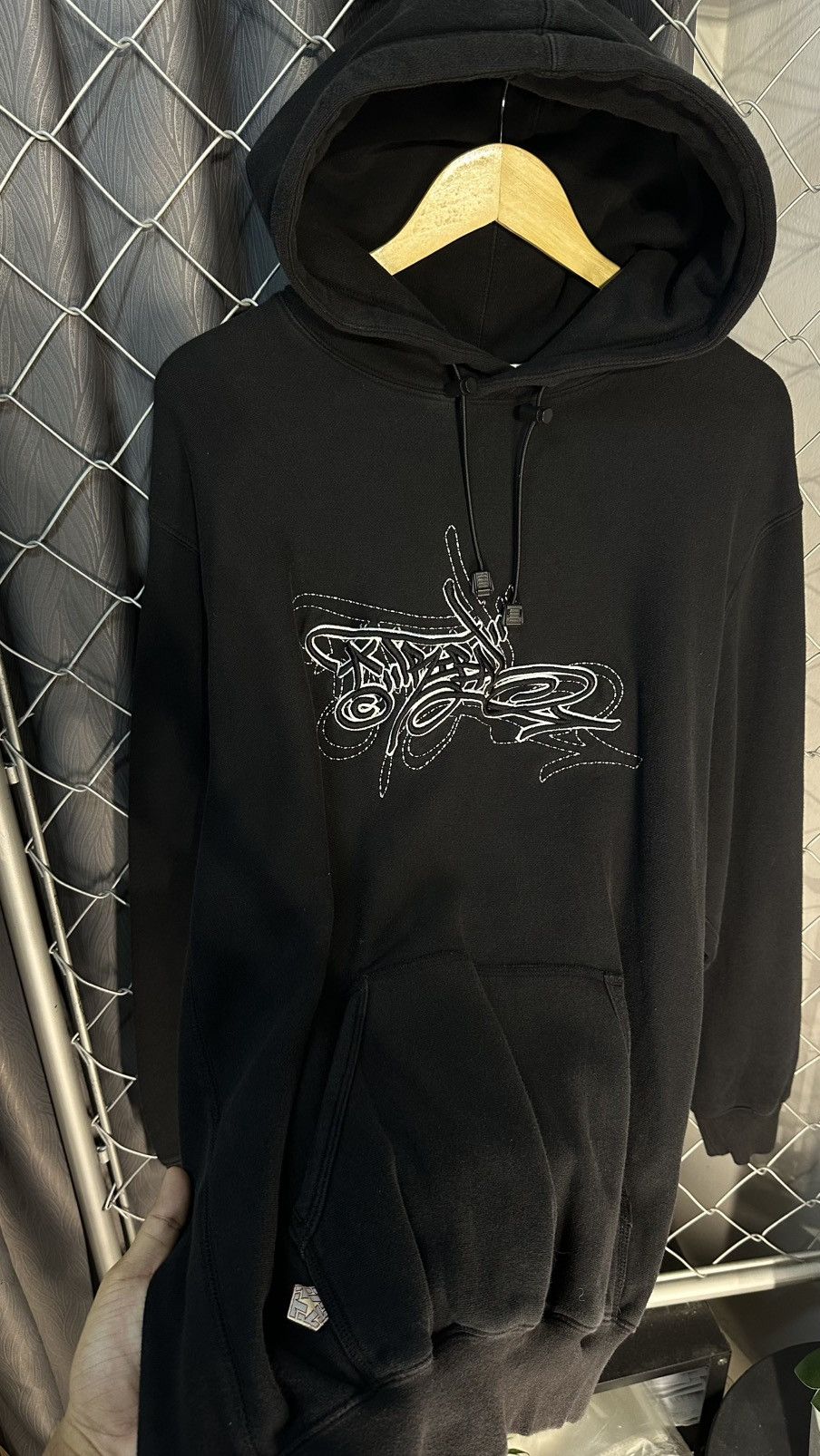 Tribal Streetwear Vintage Y2K Tribal Gear Embroidered Pullover Hoodie Size US L / EU 52-54 / 3 - 2 Thumbnail