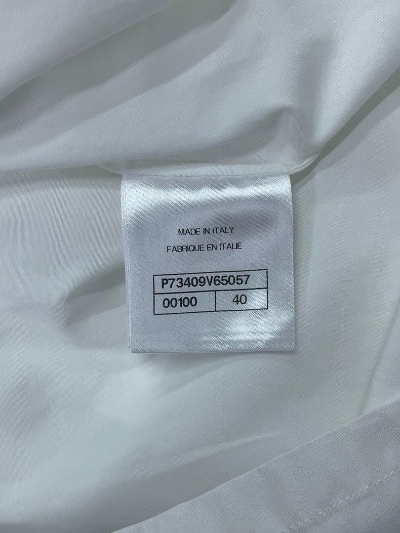 Chanel chanel Black velvet collar white shirt Size S / US 4 / IT 40 - 5 Thumbnail