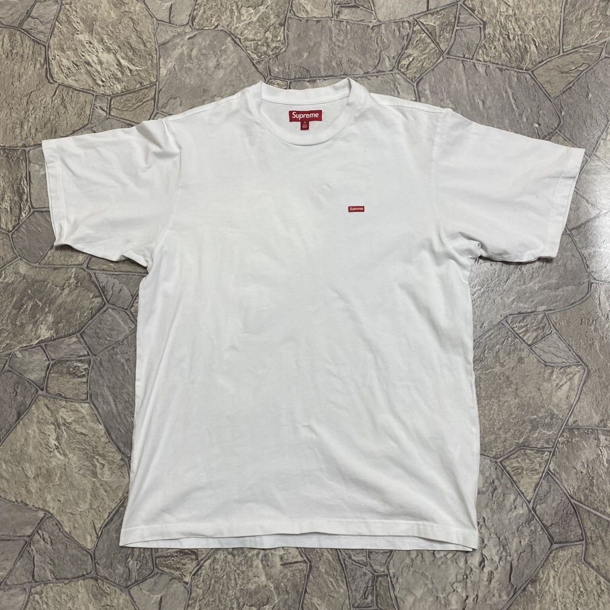 Supreme T-Shirt Mini Box Logo White Size M