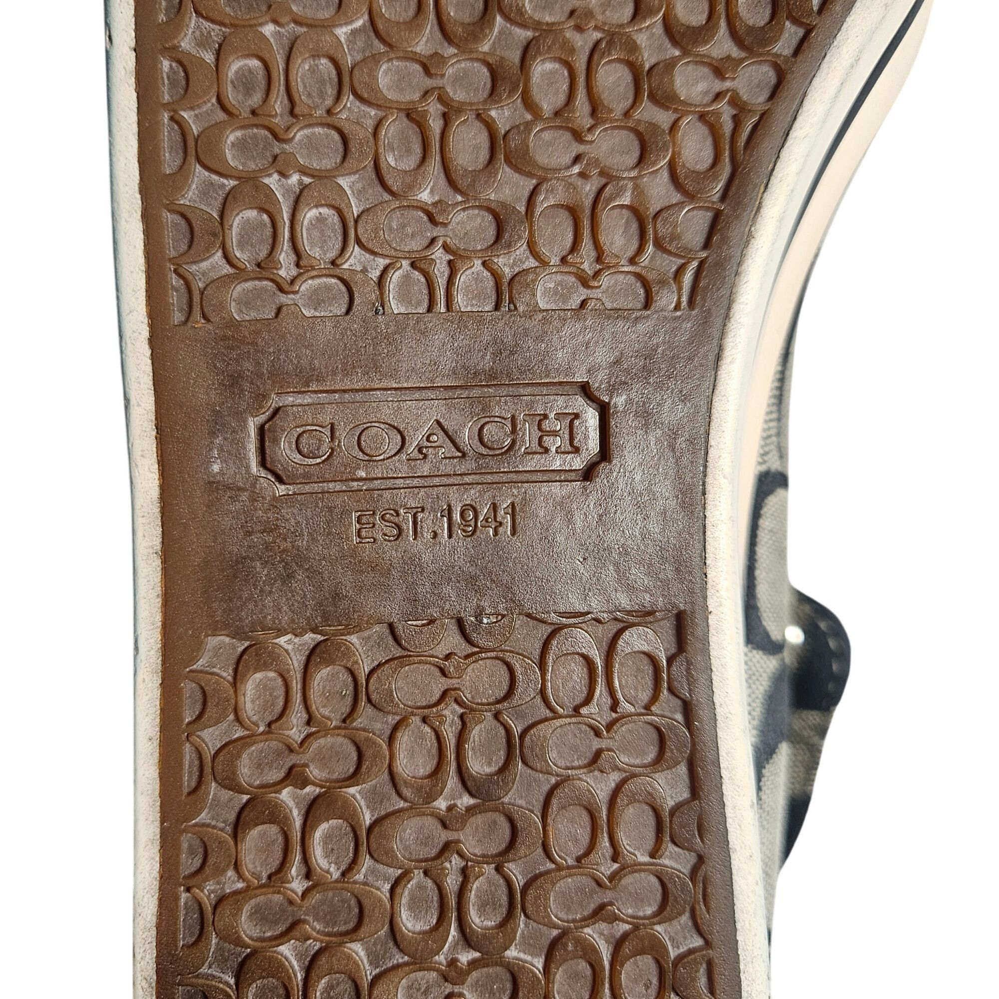 Coach Coach Women’s Bonney High-Top Sneaker Canvas 7 Retro Y2K Size US 7 / IT 37 - 6 Thumbnail