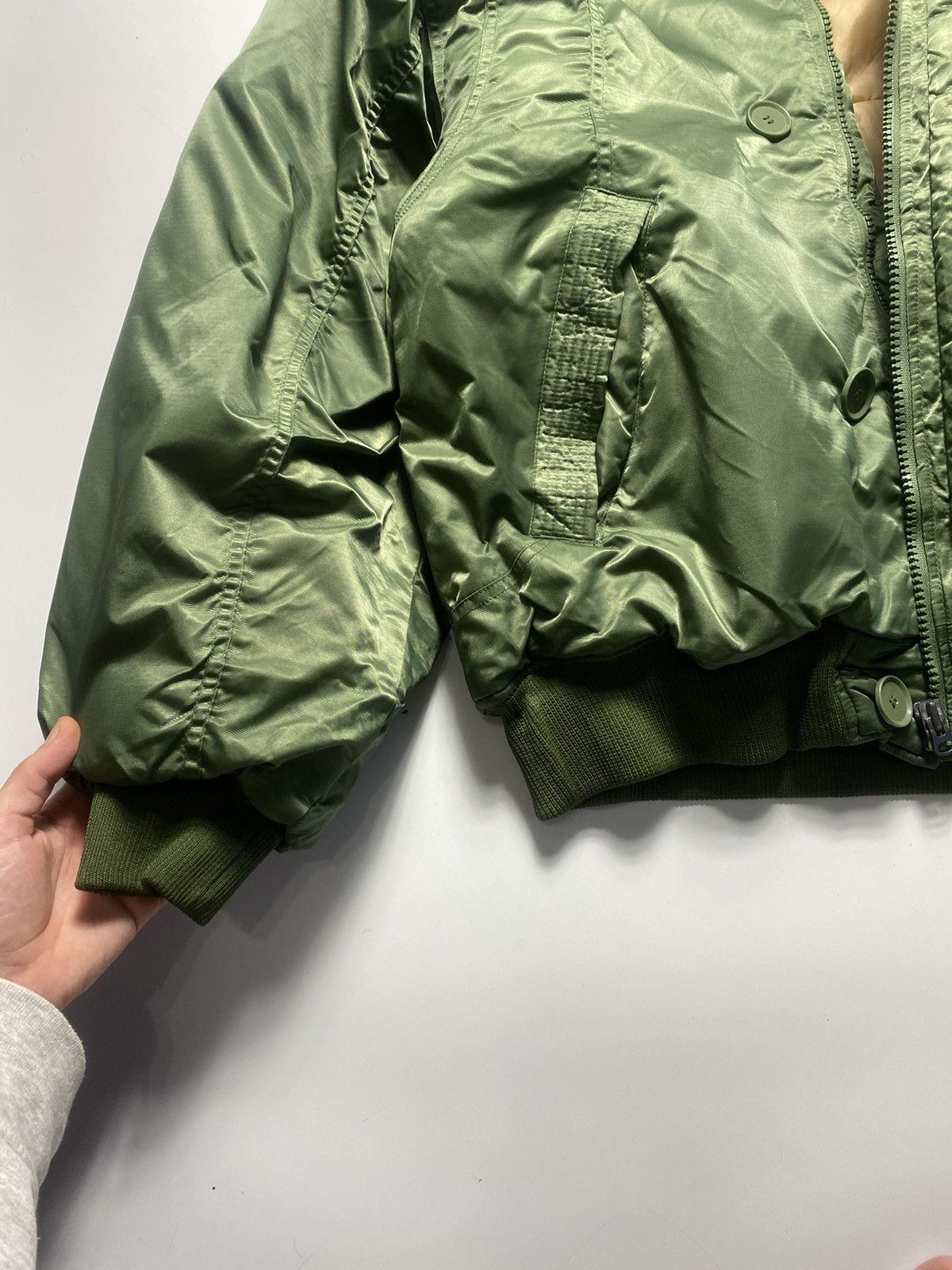 Rare Southpole N-2B Parka Bomber Jacket Flying millitary
