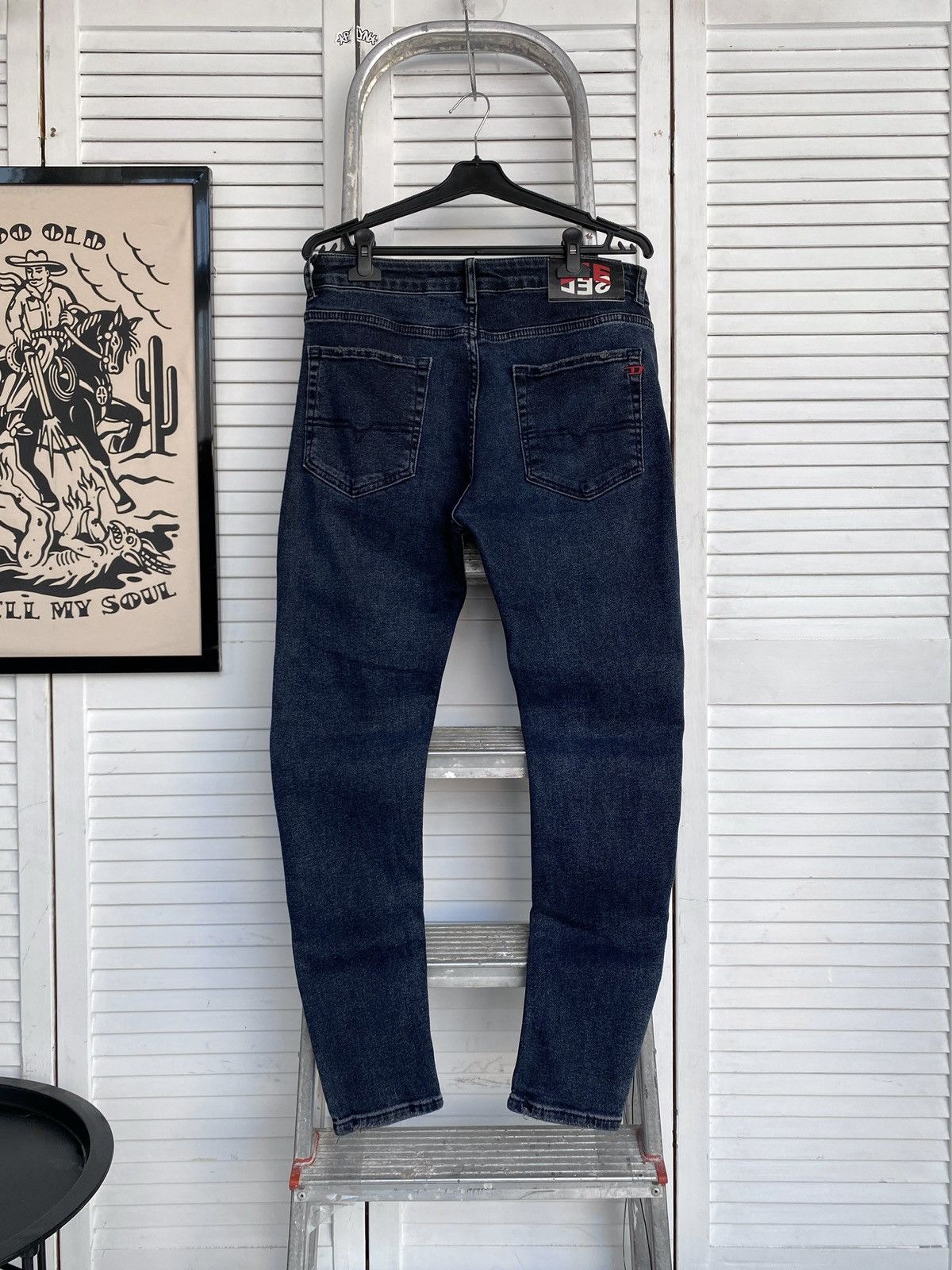 Diesel DIESEL BUSTER Stretch Regular Denim Jeans Pants Y2K Size US 34 / EU 50 - 1 Thumbnail