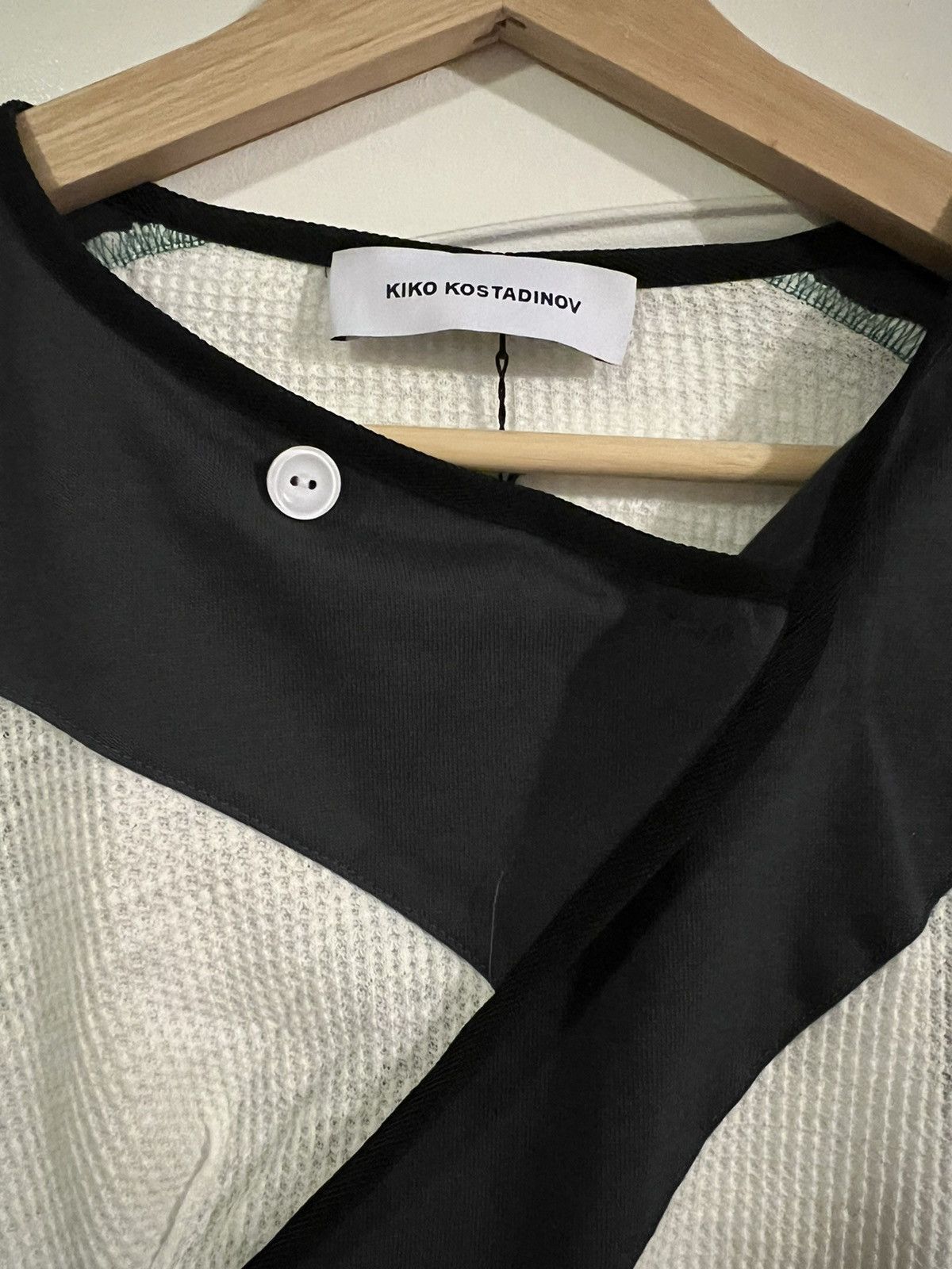 Kiko Kostadinov Kiko Kostadinov Remus Top in White/Grey