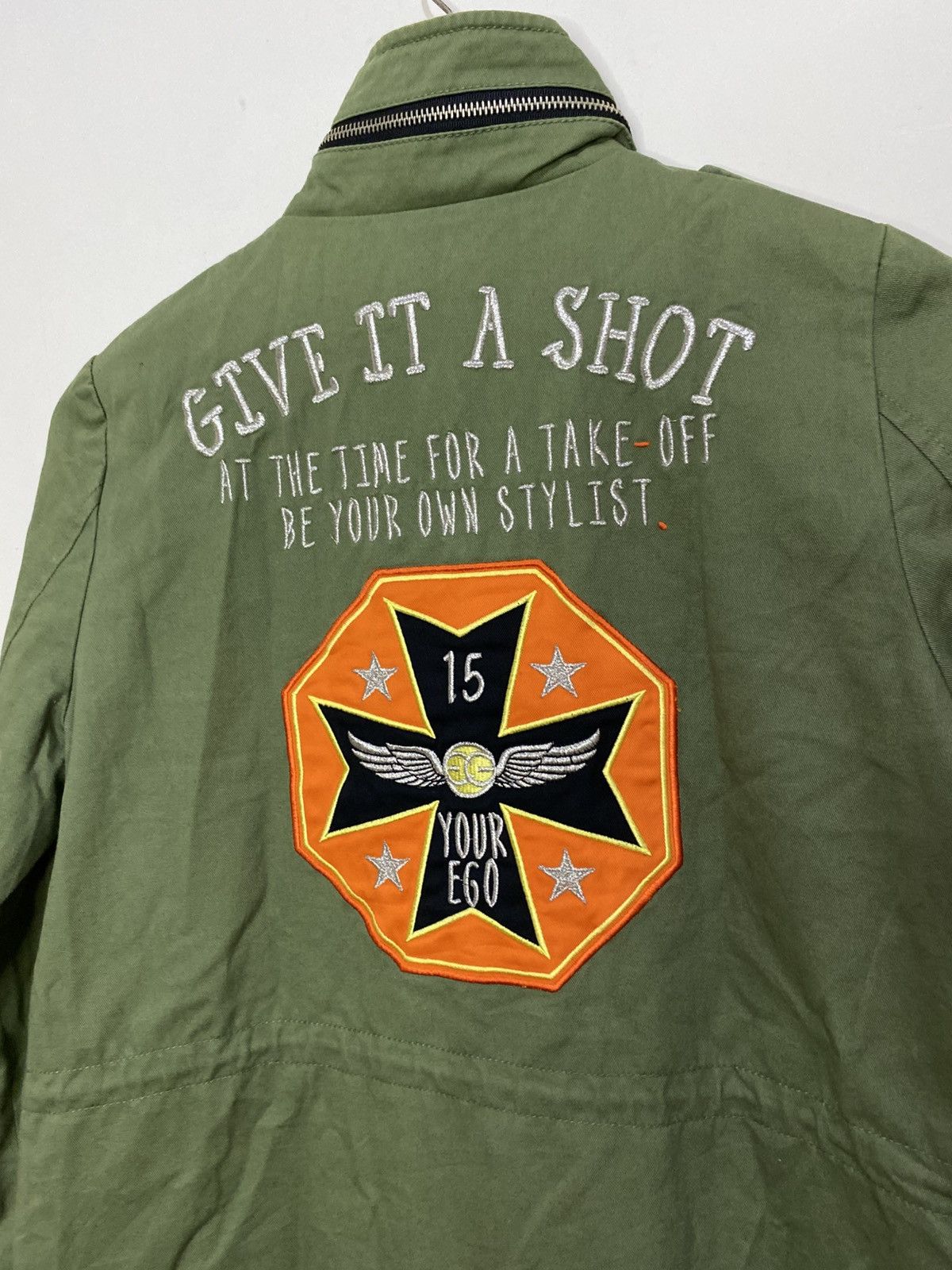 Japanese Brand × Vintage Japanese Parka Army Egoist Jacket Size US L / EU 52-54 / 3 - 8 Thumbnail