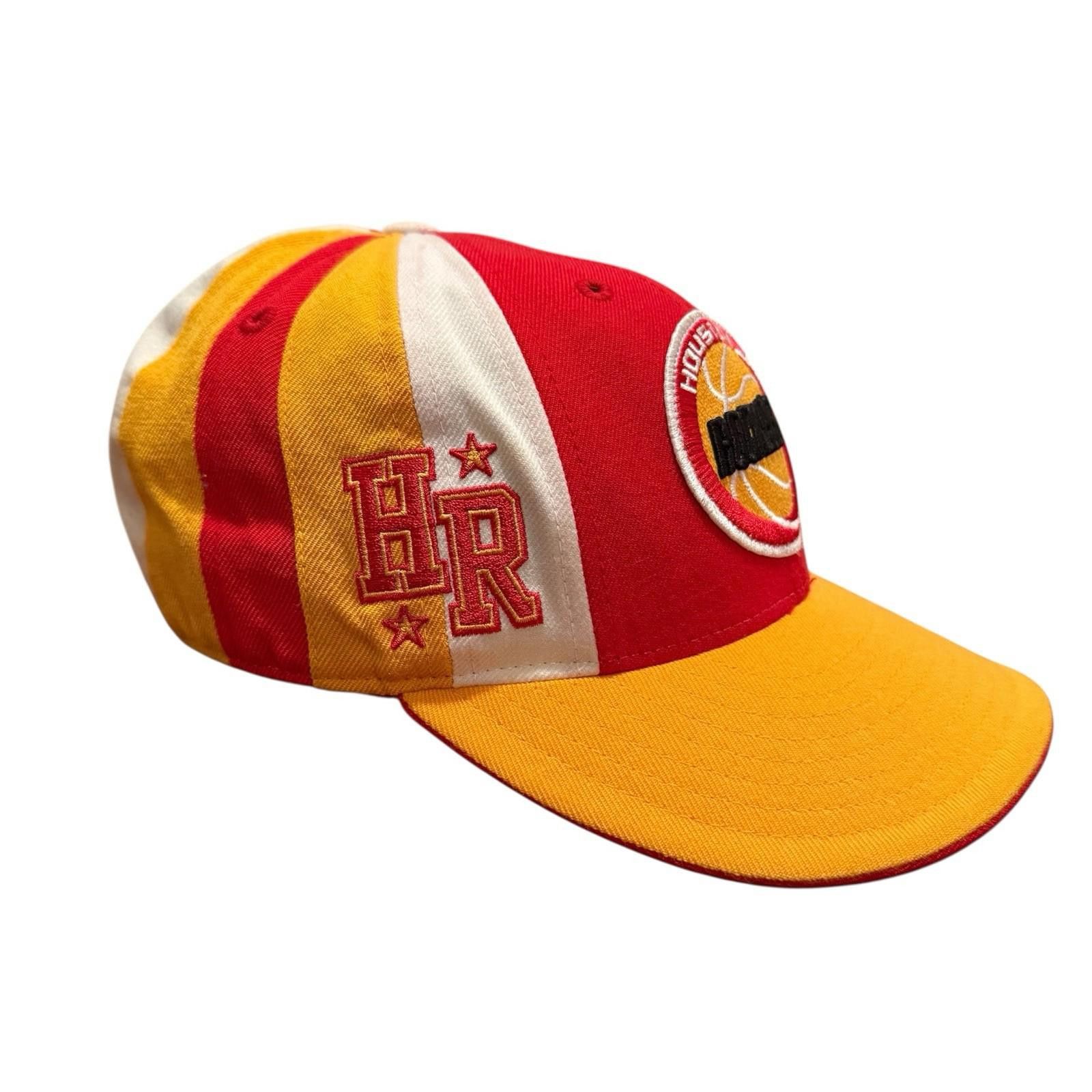 Mitchell & Ness Mitchell & Ness Houston Rockets Retro Stripe Snapback Hat Size ONE SIZE - 8 Thumbnail