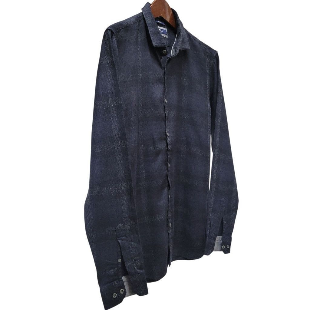 7 For All Mankind 7 For All Mankind Slim-Fit Long-Sleeves Plaid Shirt Medium Size US M / EU 48-50 / 2 - 4 Thumbnail