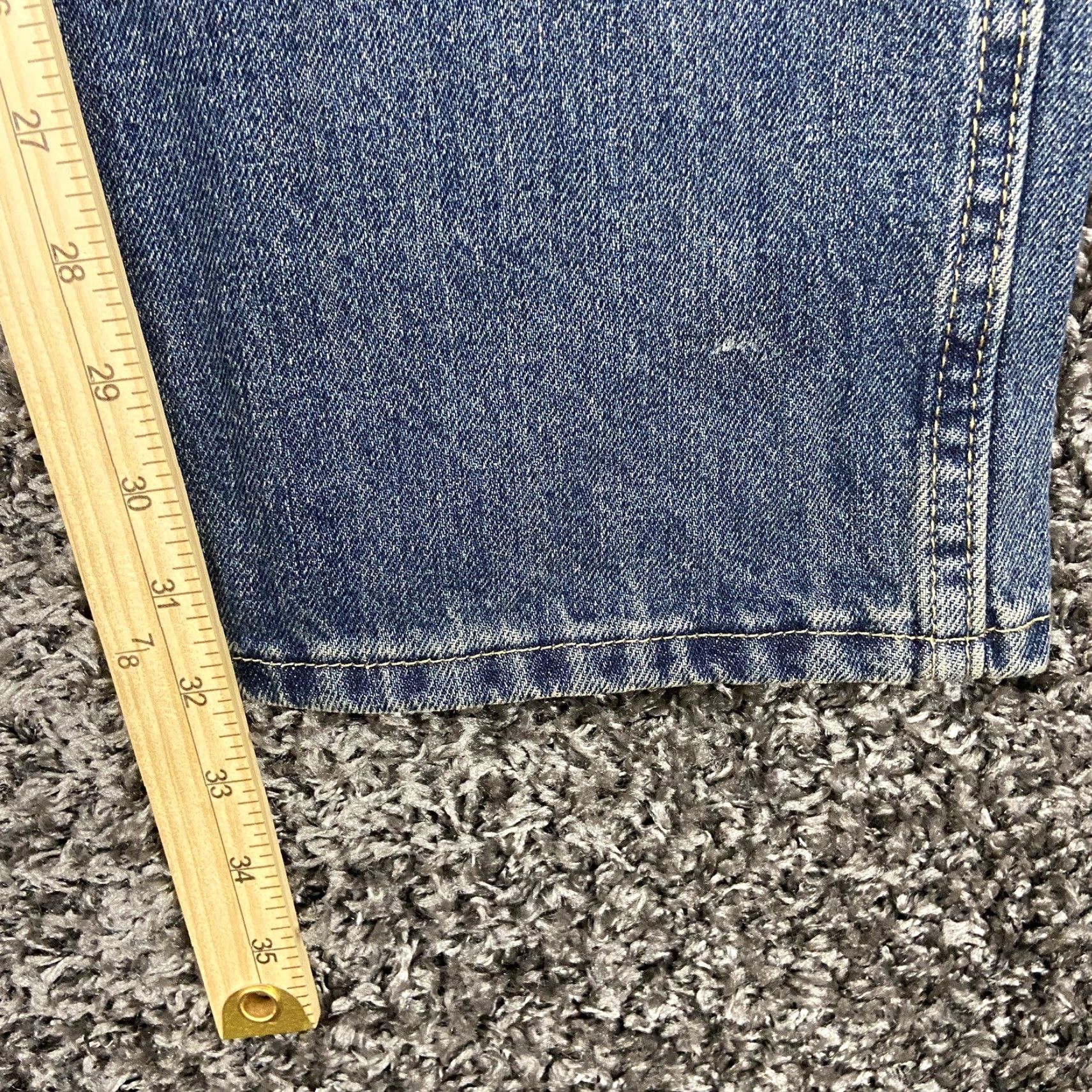 Wrangler WRANGLER RUGGED WEAR Blue Jeans Regular Fit 34 X 32 Straight Men’s Size US 34 / EU 50 - 7 Thumbnail