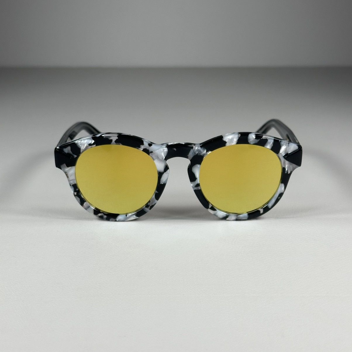 KREWE du Optic Toulouse Round Sunglasses
