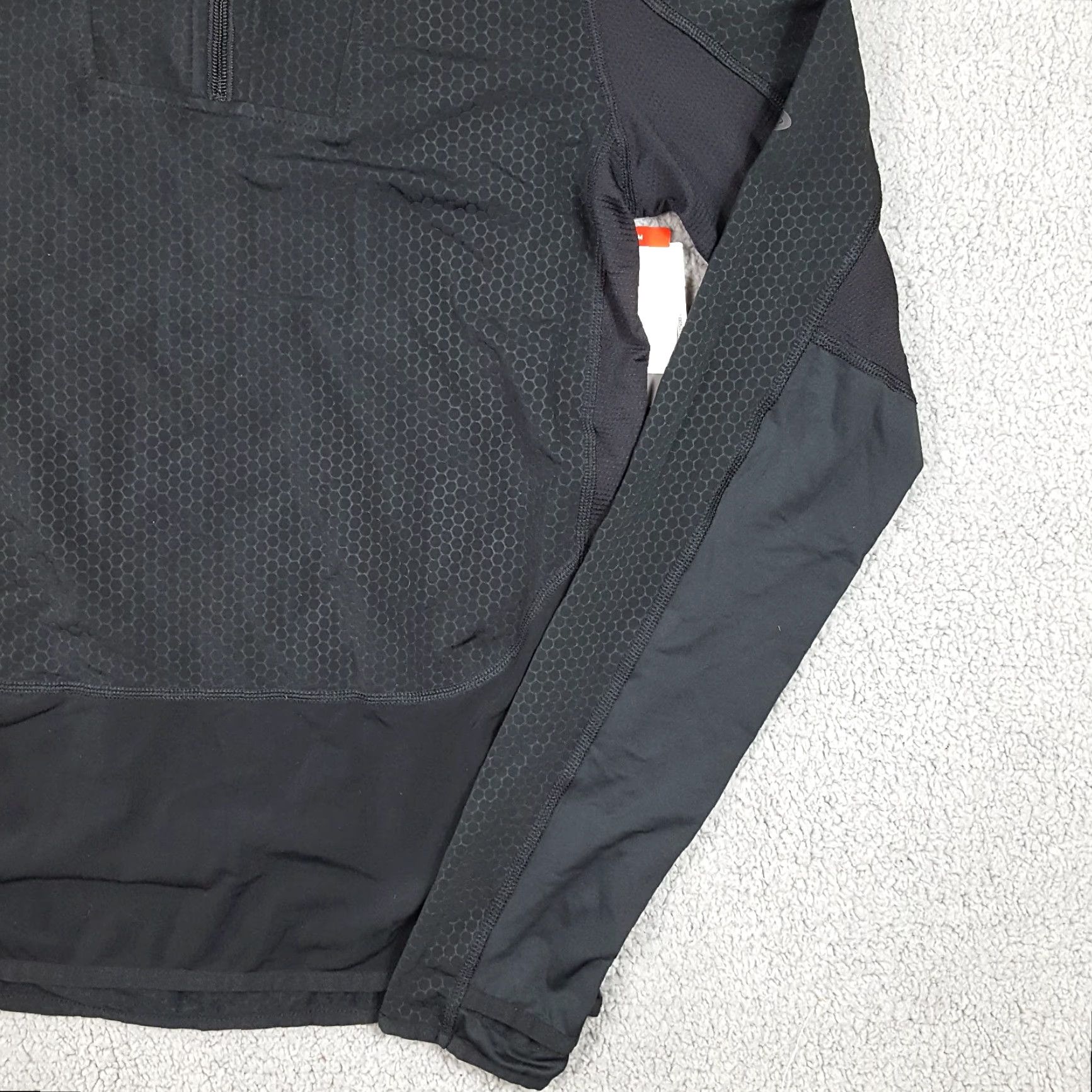 Champion VINTAGE Champion Windbreaker Jacket Women's Small Black Hooded Zip Up Duo Dry Athletic 90s Outdoor Sports Casual Pockets Size S / US 4 / IT 40 - 3 Thumbnail