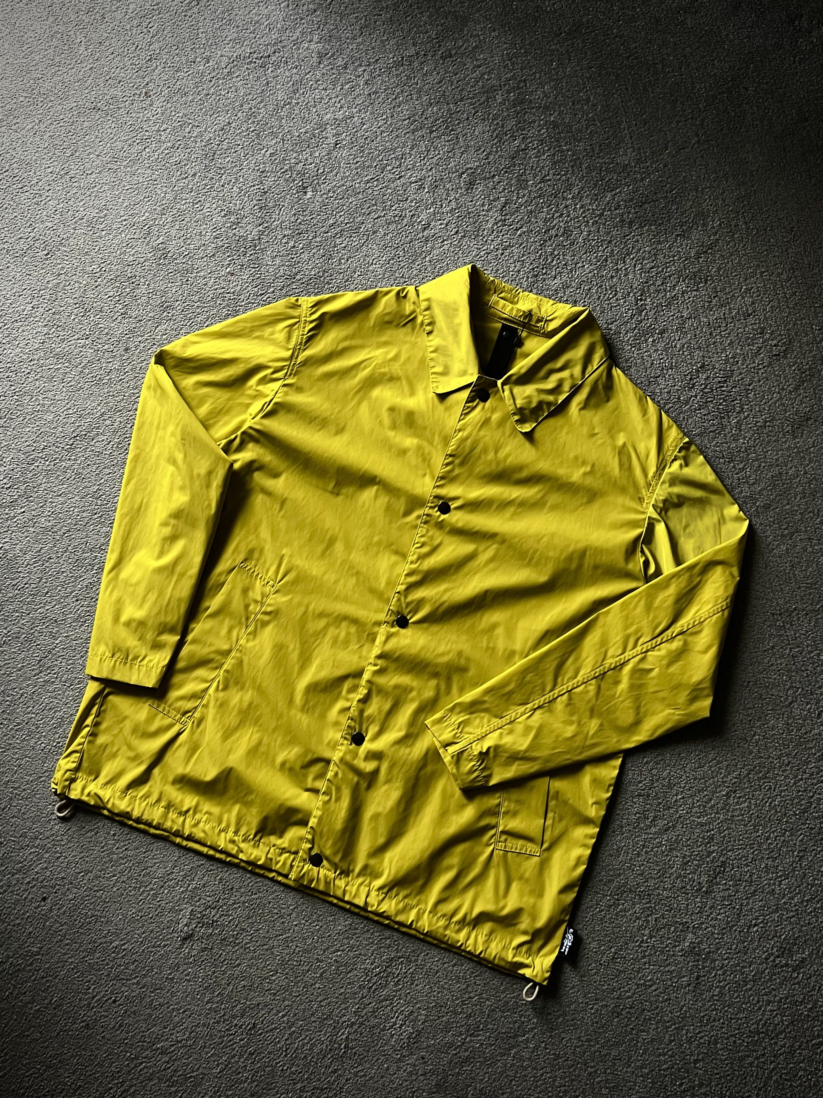 Mackintosh Mackintosh Yellow Nylon Coach Jacket Size US M / EU 48-50 / 2 - 1 Thumbnail