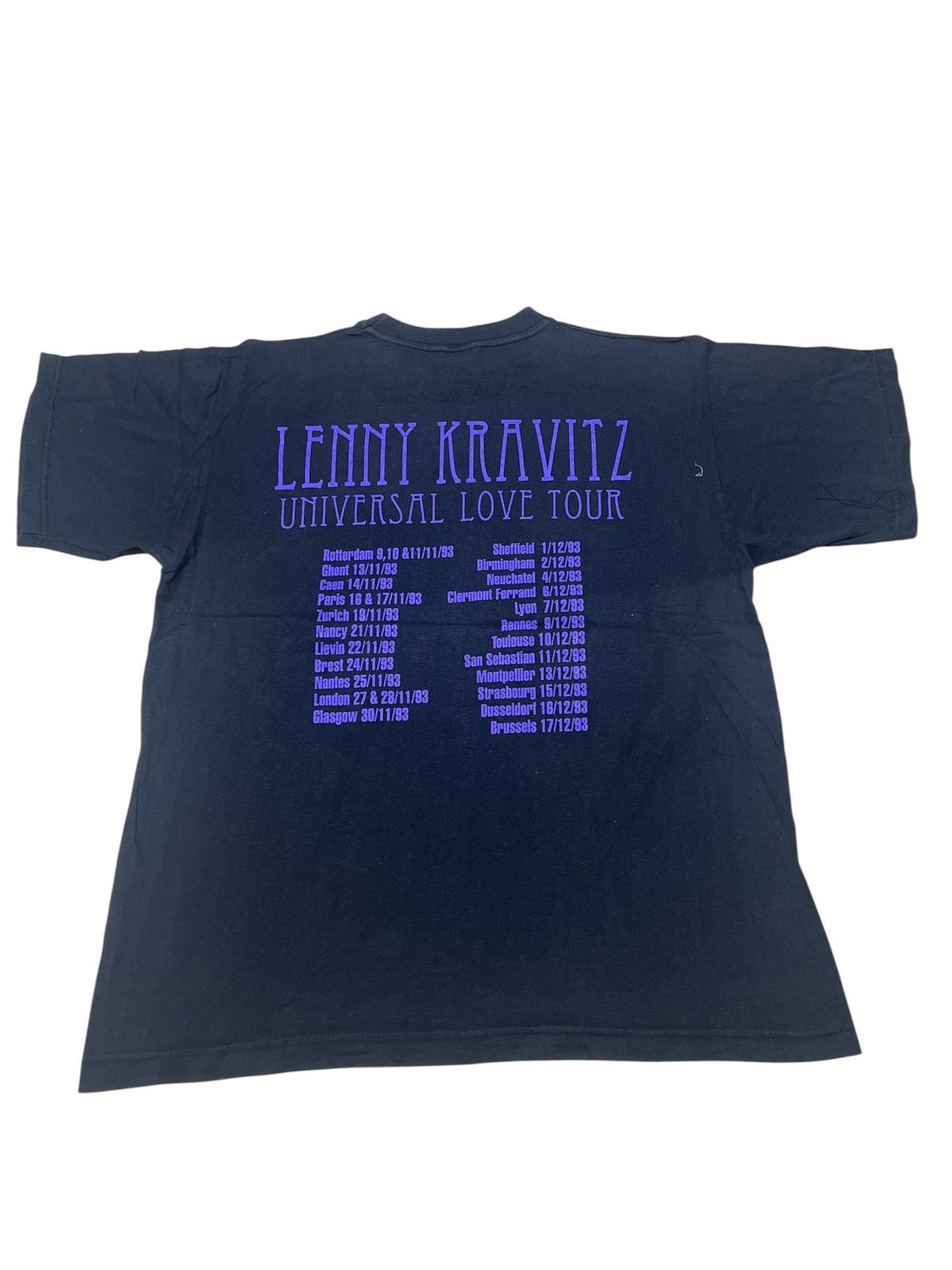 Band Tees Vintage 90’s Lenny Kravitz Size US L / EU 52-54 / 3 - 2 Thumbnail