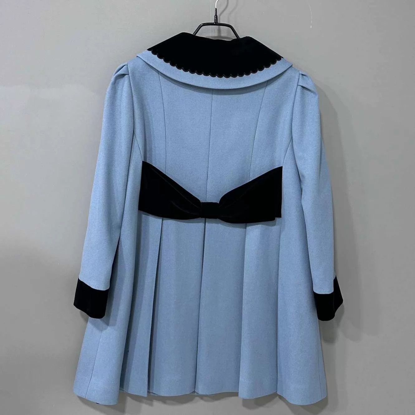 Miu Miu MIU MIU women's black blue colorblocked wool jacket 42 Size M / US 6-8 / IT 42-44 - 3 Thumbnail