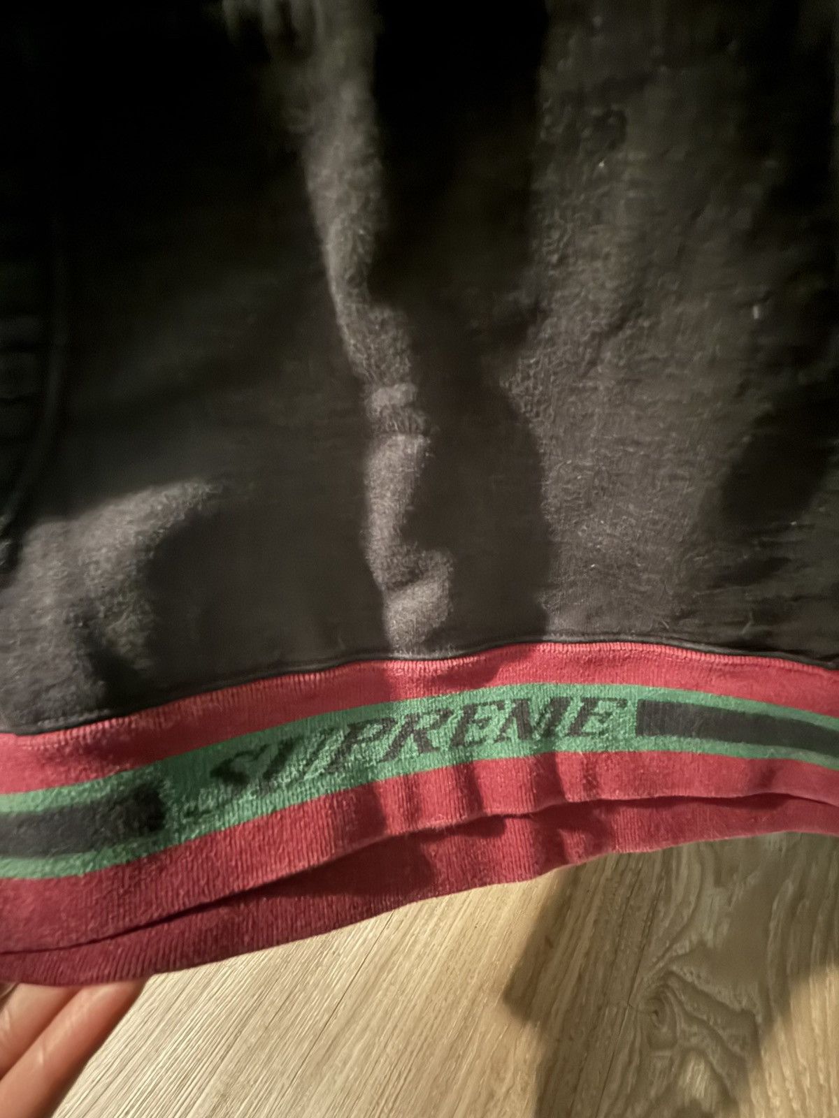 Supreme StockX Verified: SUPREME Striped Ribbed Hooded Sweatshirt Size US S / EU 44-46 / 1 - 2 Thumbnail