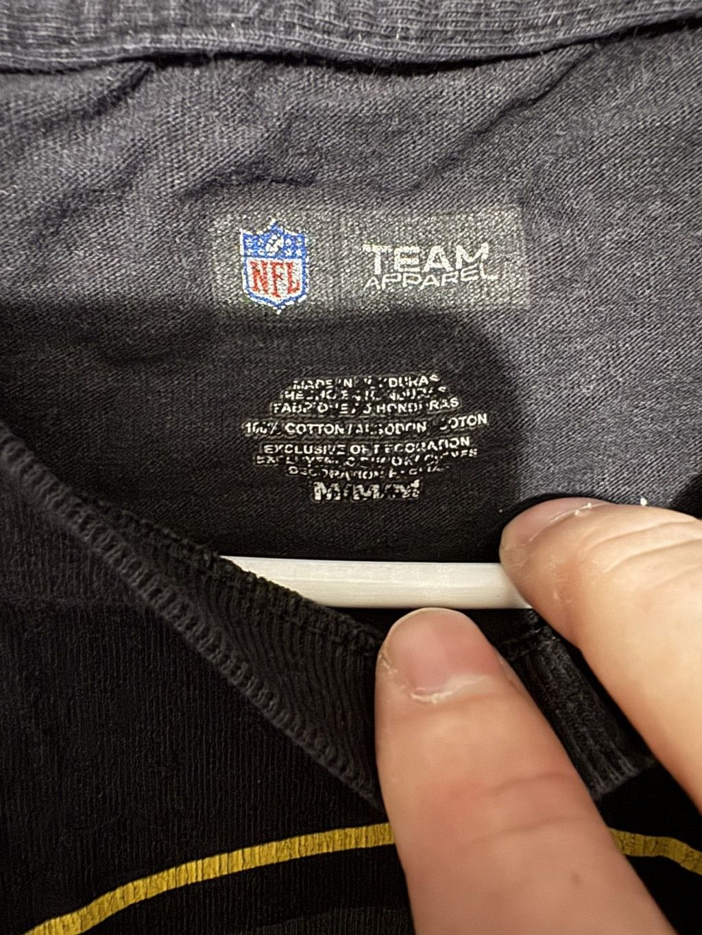 The Unbranded Brand Green Bay Packers Long Sleeve t-shirt Men's M Black Size US M / EU 48-50 / 2 - 4 Thumbnail