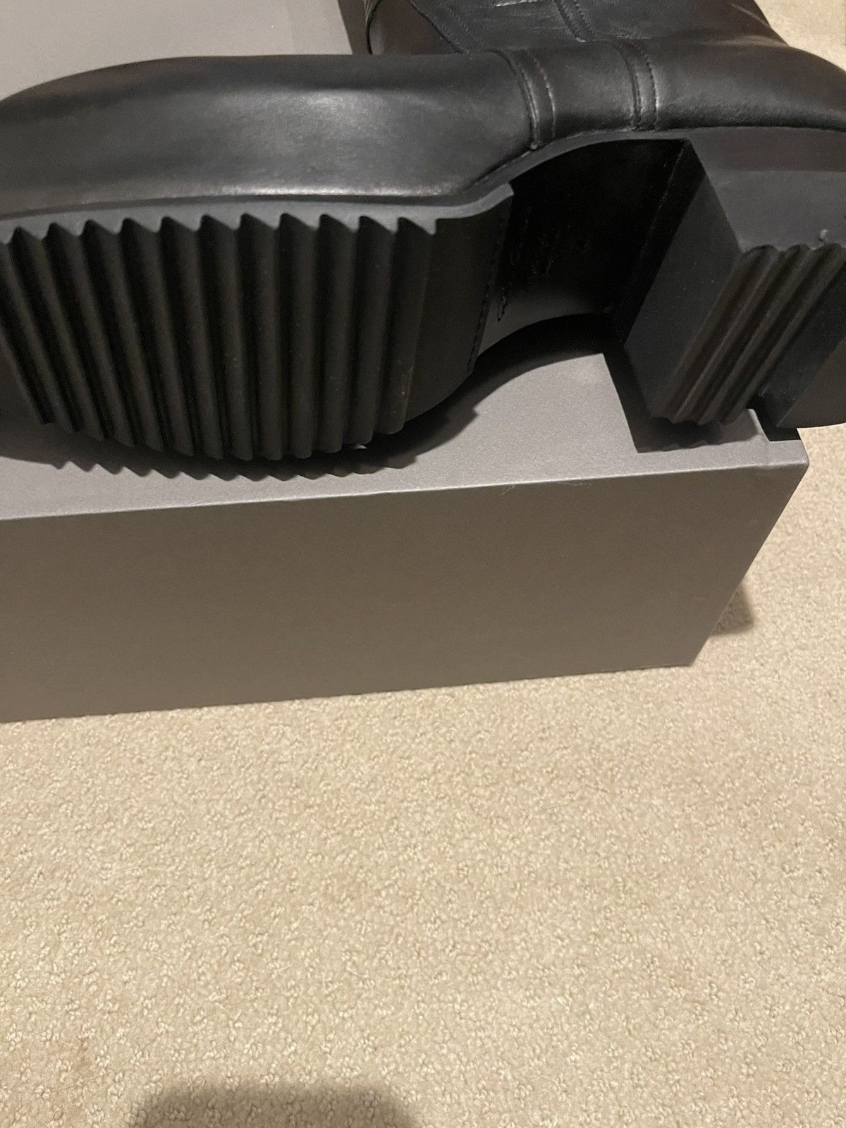 Rick Owens Bauhaus Ballast Boot Pull On Size US 11 / EU 44 - 3 Thumbnail