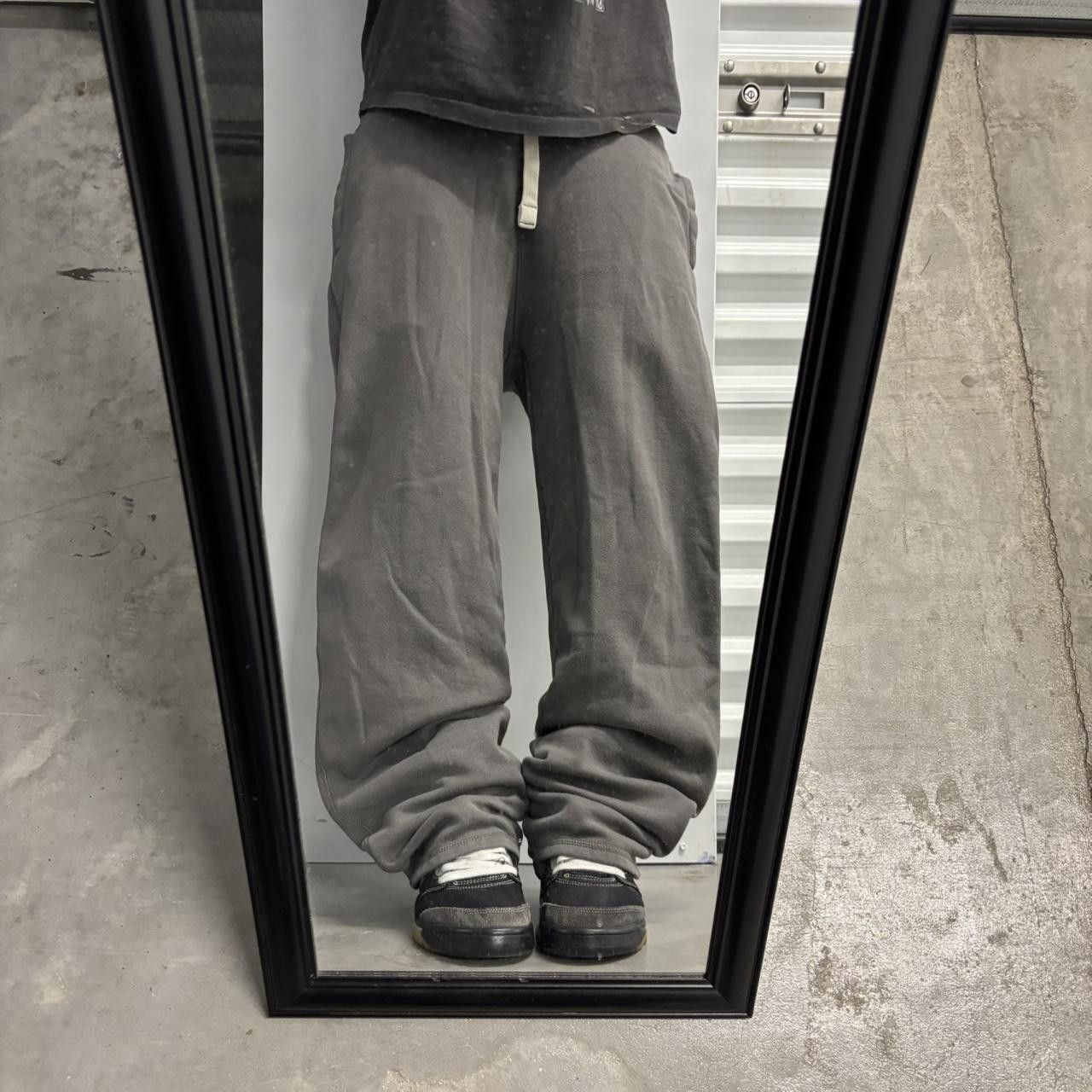 Vintage Crazy Vintage Y2K/2000s Grey Streetwear Essential Sweatpants! Size M Size US 32 / EU 48 - 1 Thumbnail
