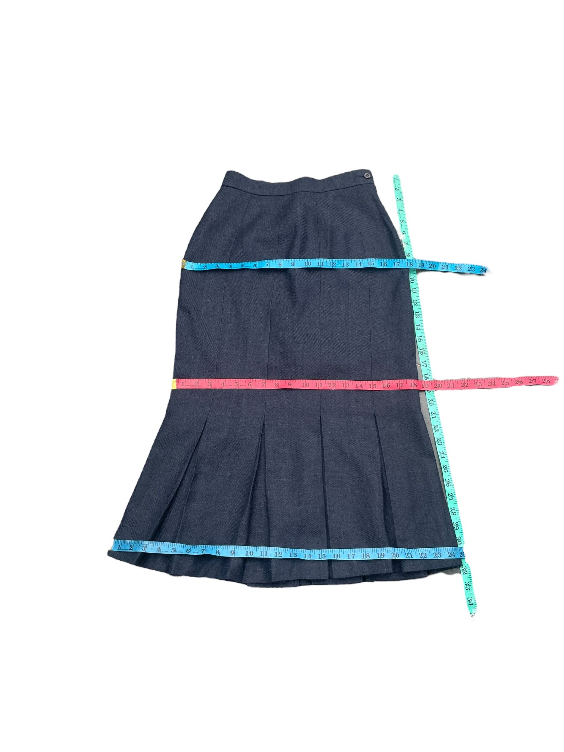 Designer Isamu Ishii Company Skirt Size 25" / US 0 / IT 36 - 6 Thumbnail