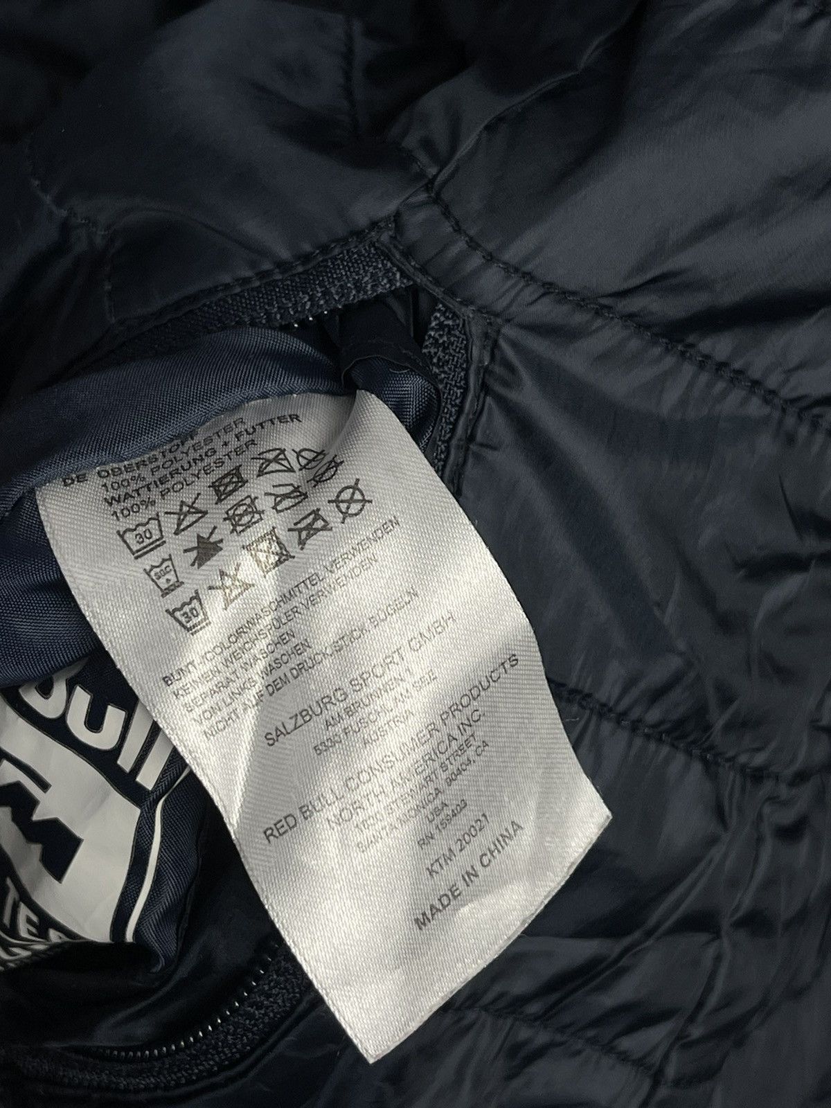 Red Bull × Vintage Red Bull KTM Racing Team Reversible Puffer Jacket Size M Size M / US 6-8 / IT 42-44 - 19 Thumbnail