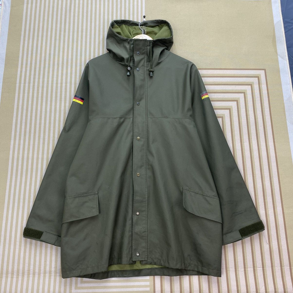 Vintage 🌺Vintage German Army Gore-tex Rain Parka Jacket Size US M / EU 48-50 / 2 - 1 Thumbnail
