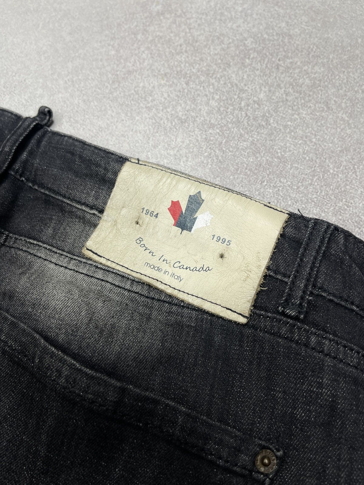 Dsquared2 Dsquared2 Cool Guy Faded Ripped Denim Jeans Black Size US 36 / EU 52 - 10 Thumbnail