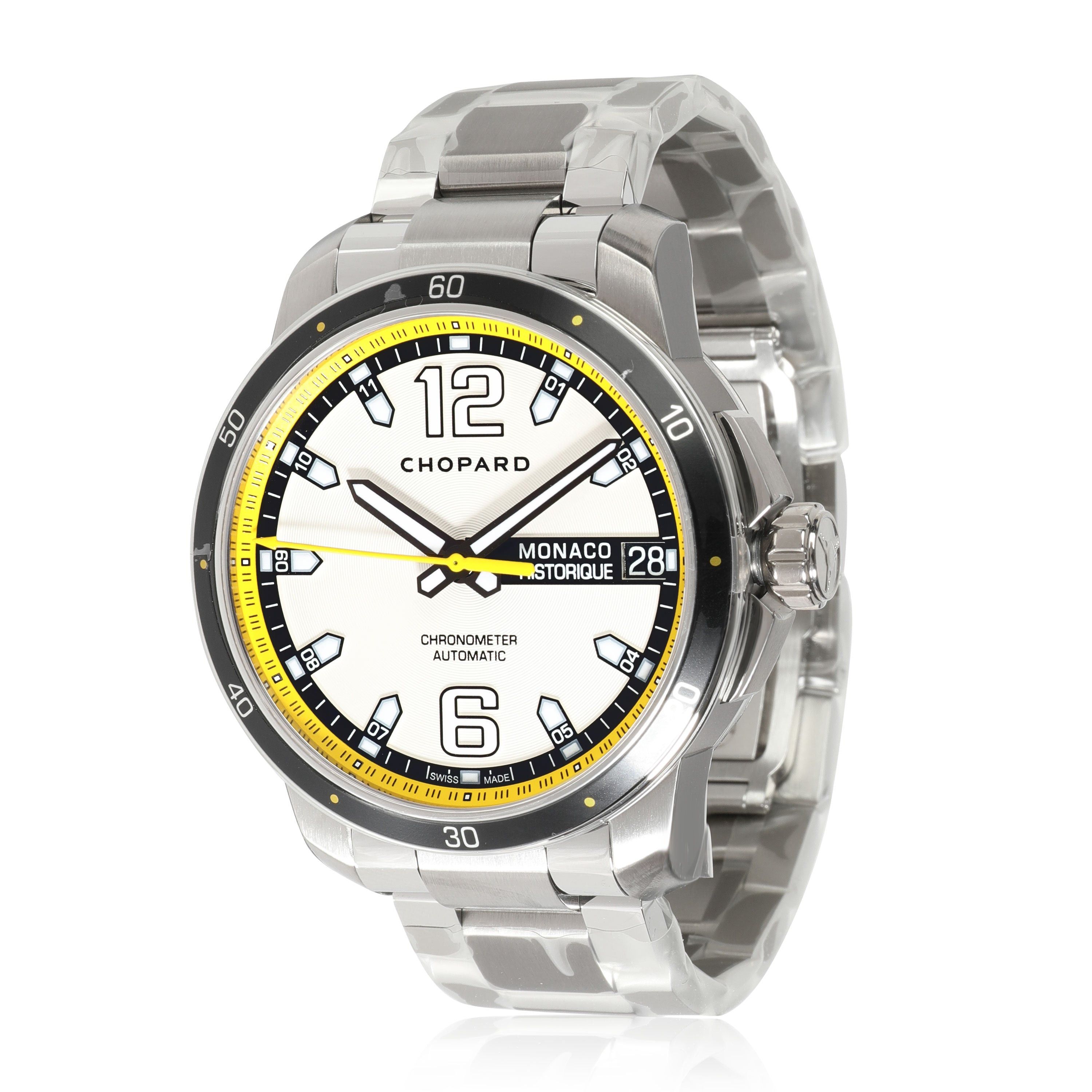 image of Chopard Monaco Historique 158568-3991 Men's Watch In Ss/titanium in Silver