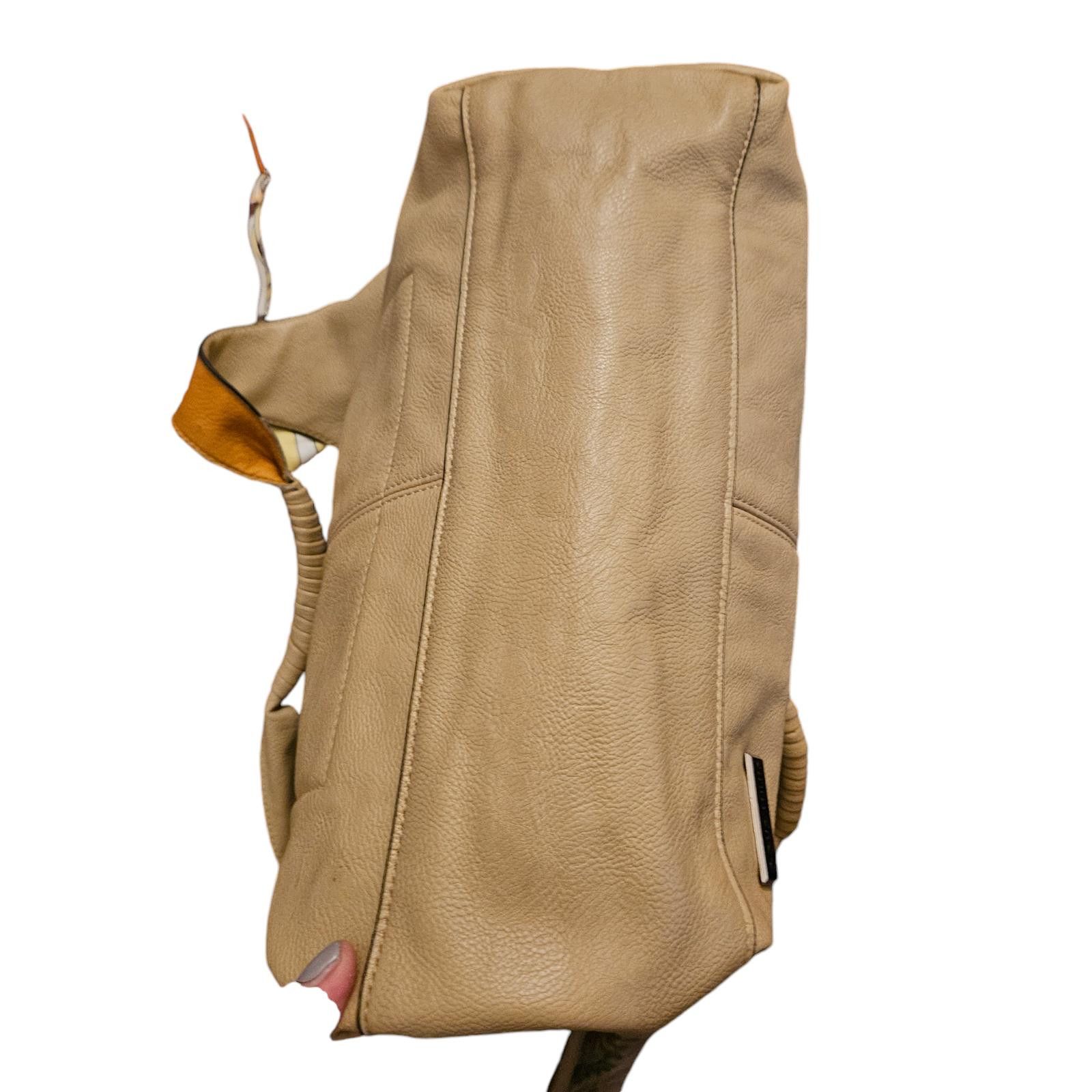Jimmy Choo Jimmy Choo Beige Leather Hobo Bag – Soft Slouchy Tote Size ONE SIZE - 3 Thumbnail