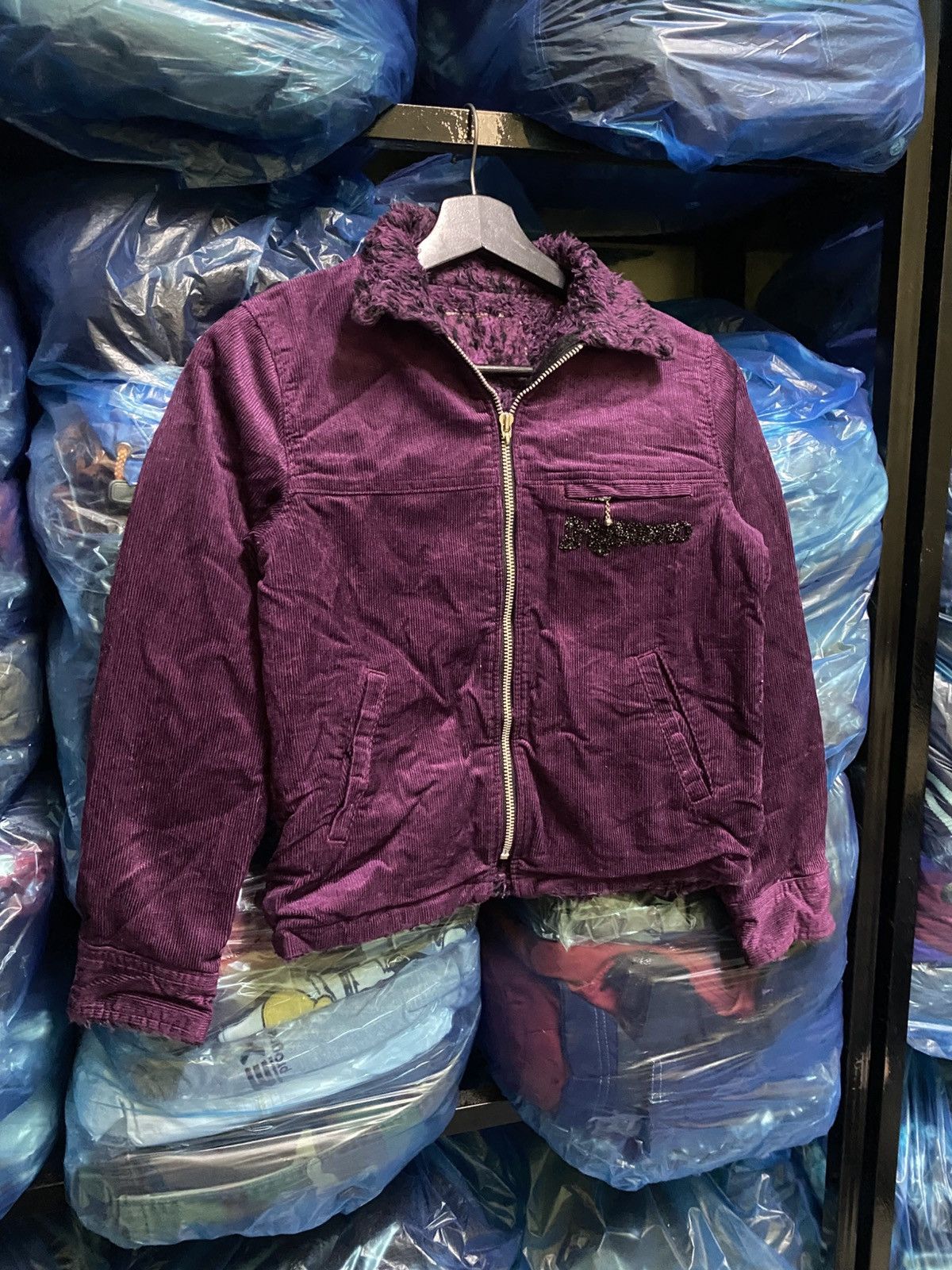 Hysteric Glamour VINTAGE HYSTERIC MINI CORDUROY JACKET MADE IN JAPAN Size US XXS / EU 40 - 4 Thumbnail