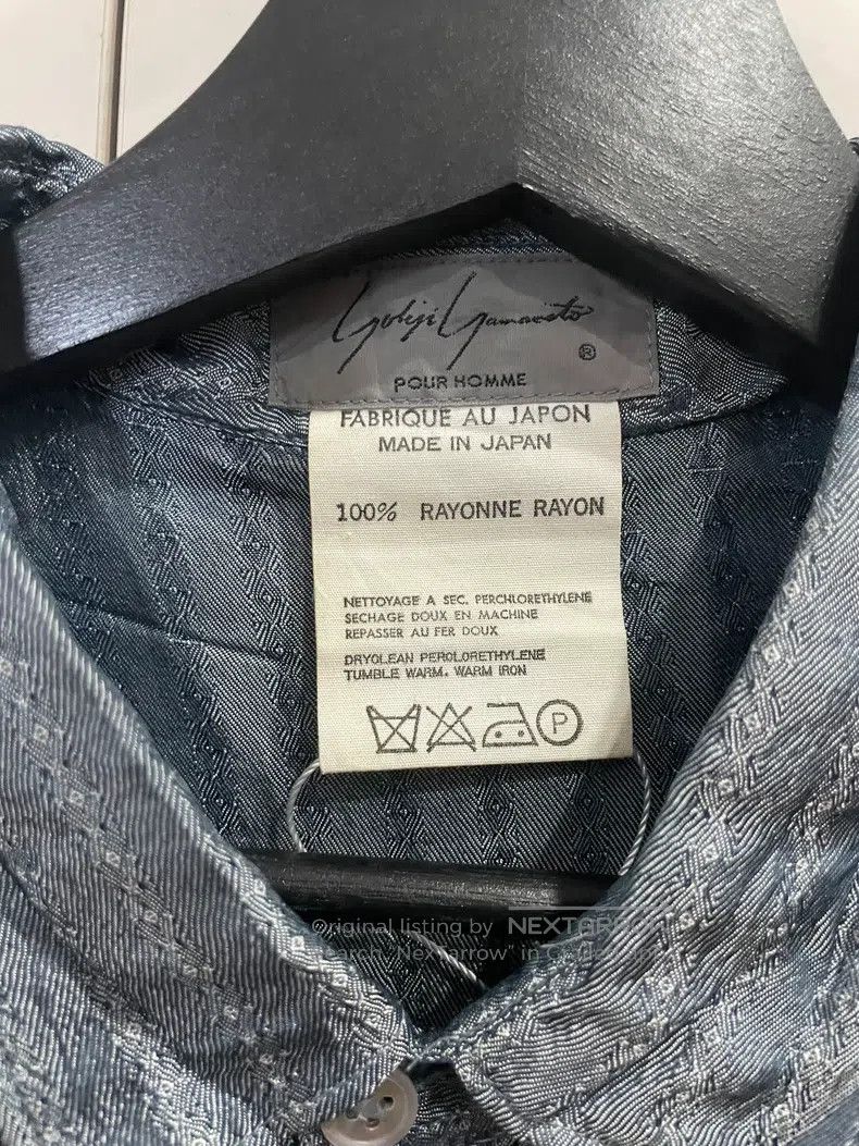 Yohji Yamamoto Yohji Yamamoto size os 1987ss short sleeve shirt Size US M / EU 48-50 / 2 - 5 Thumbnail