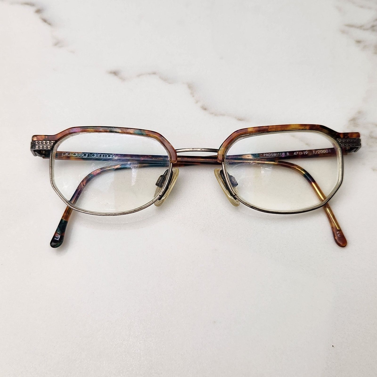 Other Vintage Pro-Design Denmark Glasses Frames Funky Pink Orange Size ONE SIZE - 2 Thumbnail