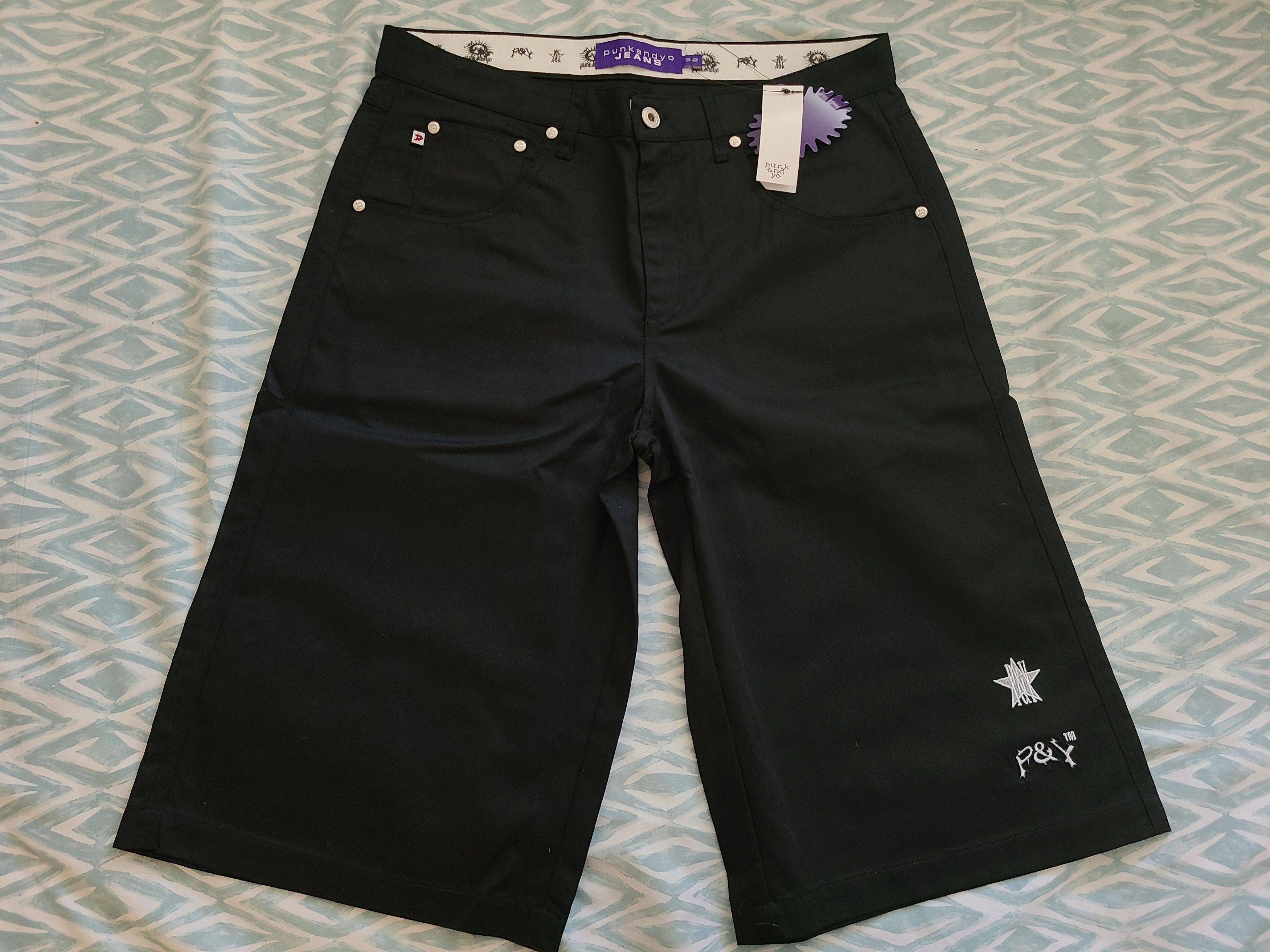 Punk and Yo Punk and Yo Black Chino Shorts | Grailed｜チノパン