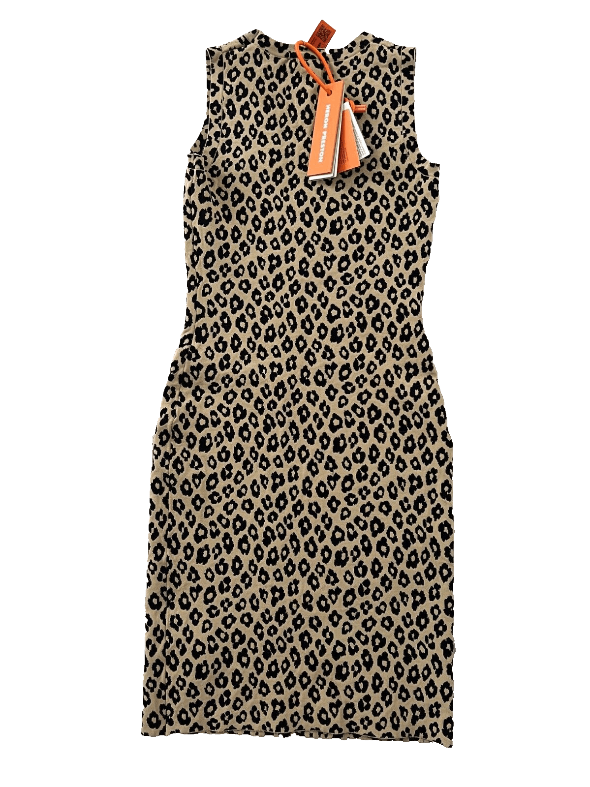 Heron Preston Heron Preston Bodycon Leopard Dress ( S ) Size S / US 4 / IT 40 - 4 Thumbnail