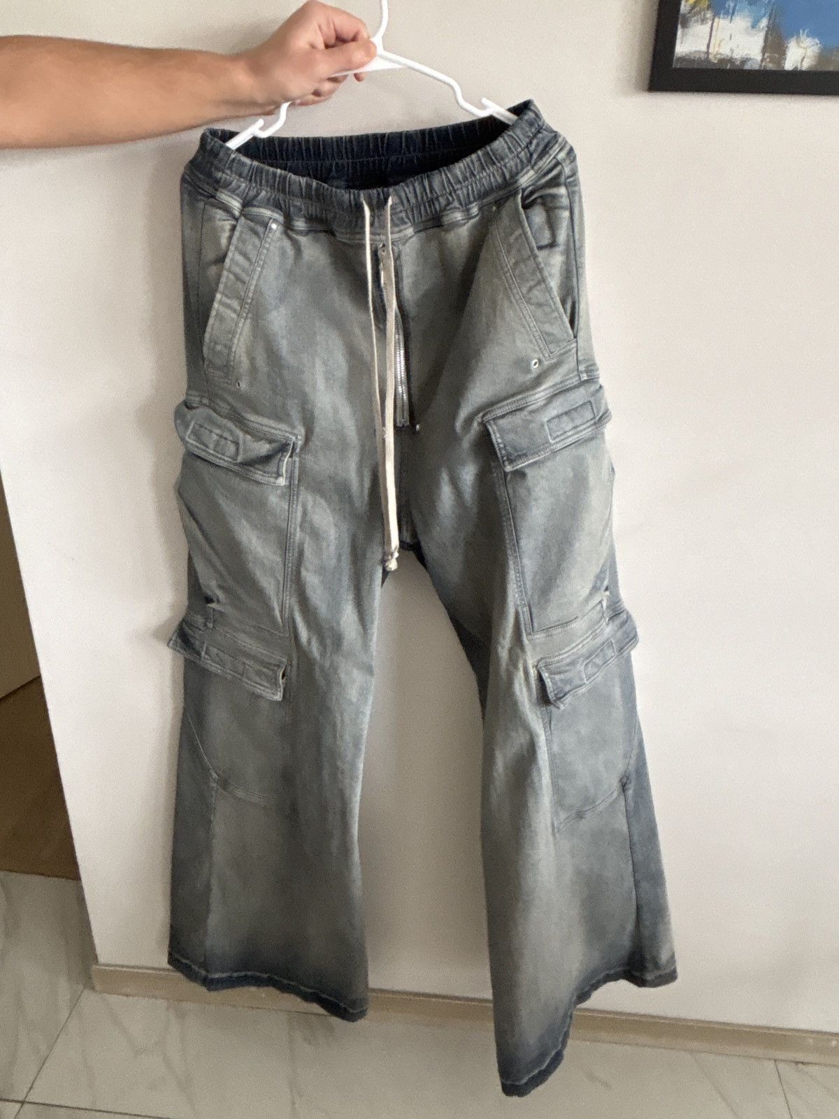Rick Owens Rick Owes Porterville Blue Cargo Belas Only NYC Size US 30 / EU 46 - 3 Thumbnail