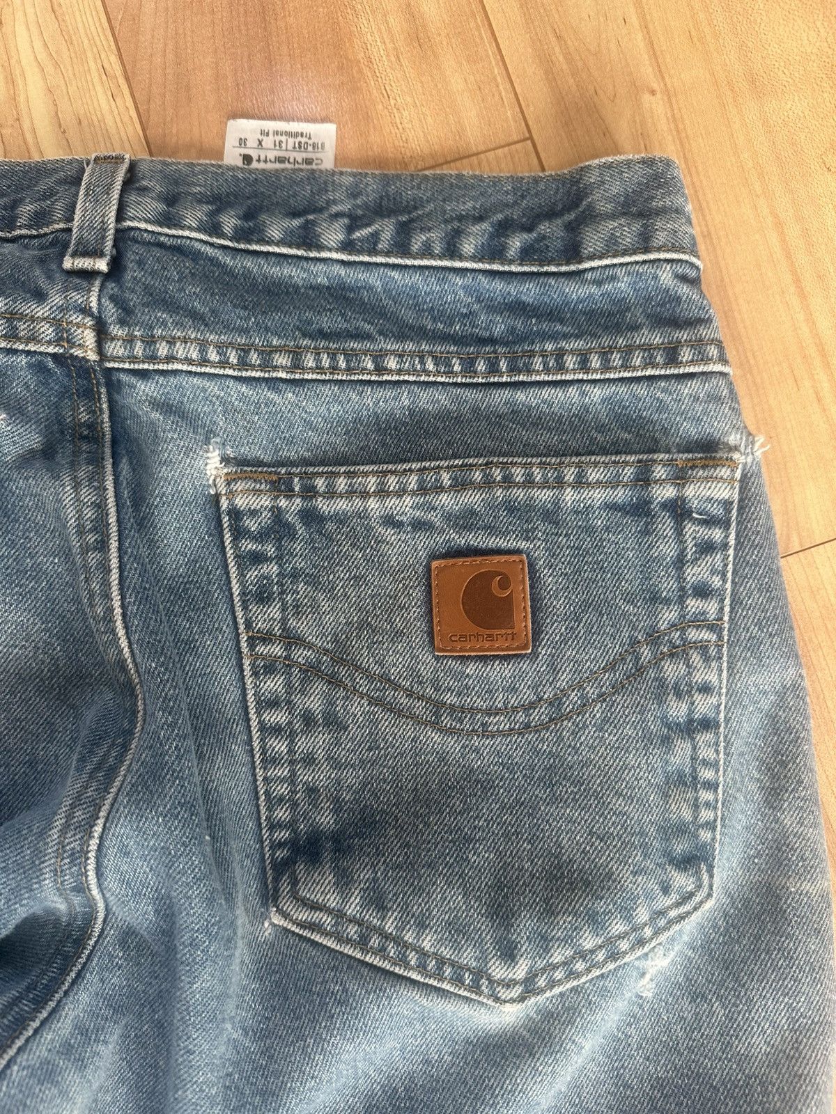 Carhartt traditional fit carhartt jeans Size US 31 - 4 Thumbnail