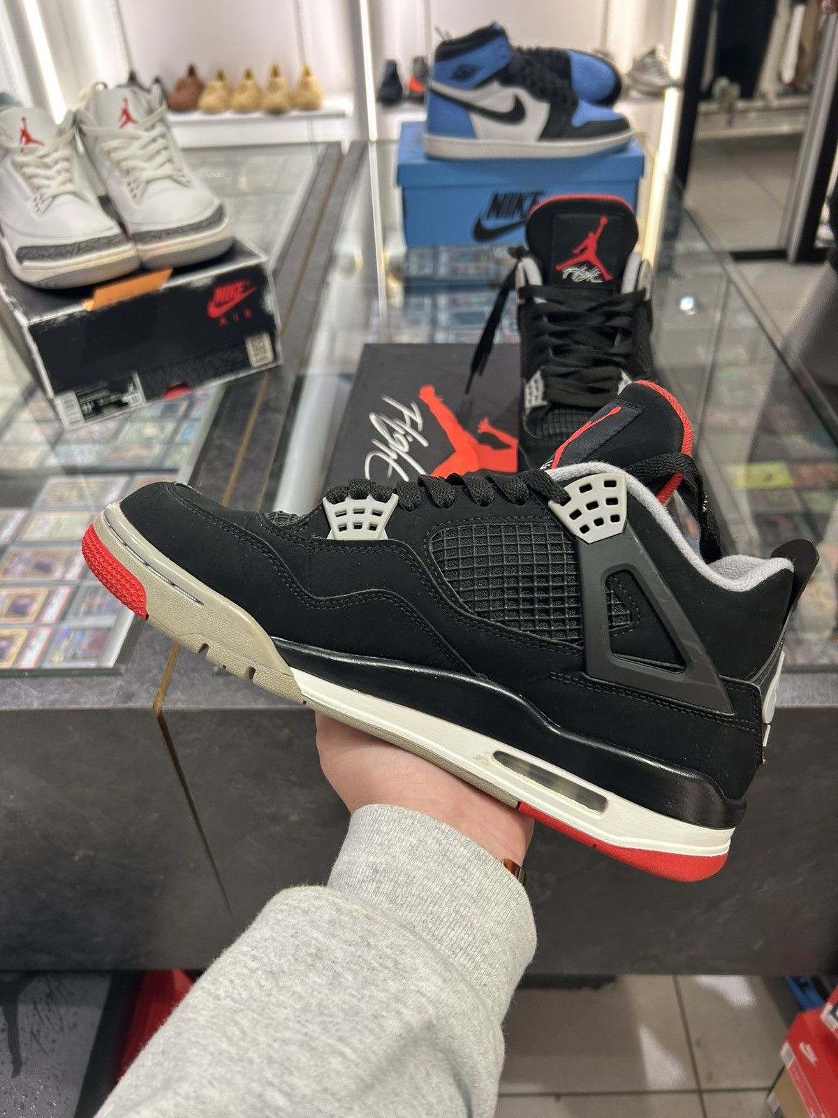 Jordan Brand Jordan 4 Bred (2019) Size US 8.5 / EU 41-42 - 7 Thumbnail