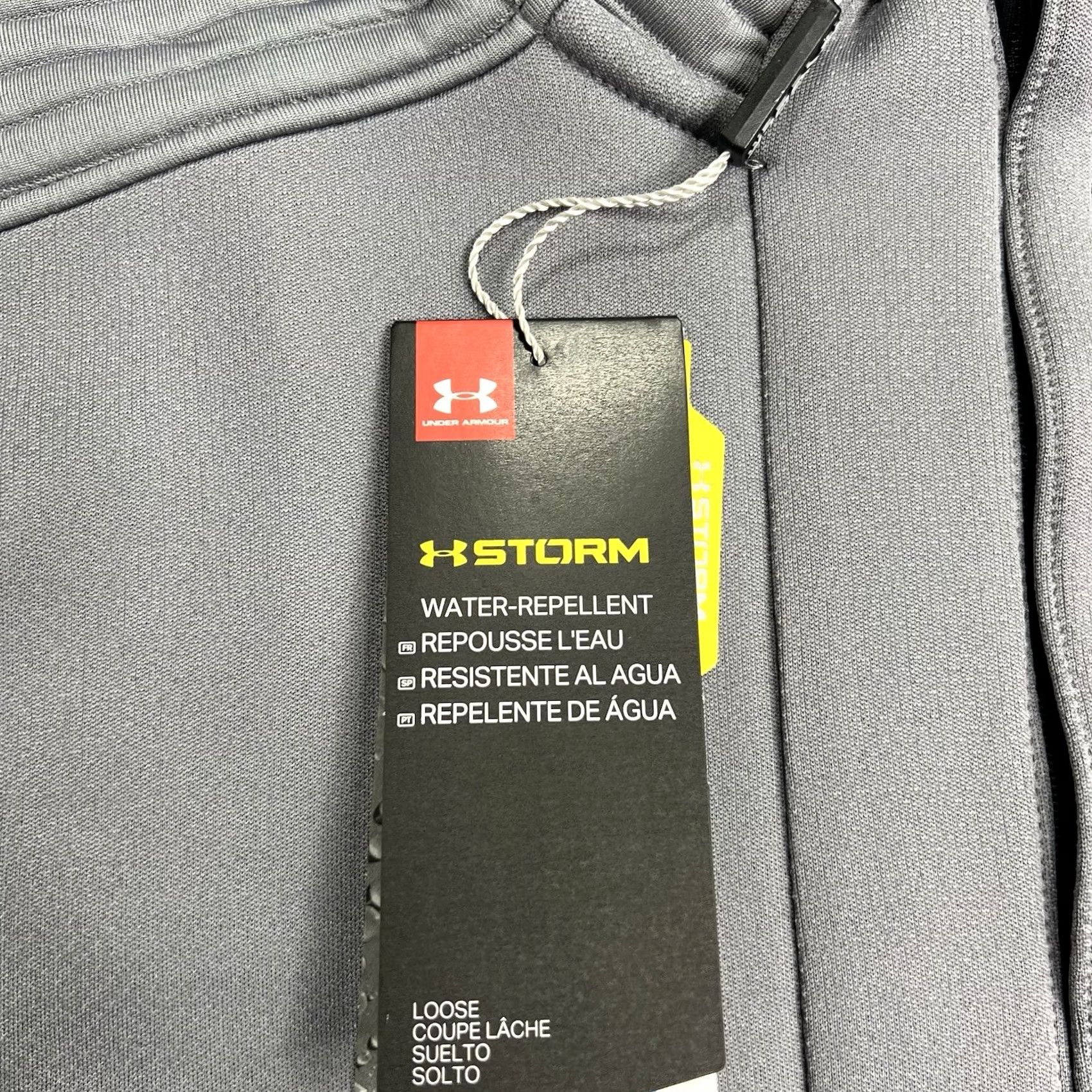 Under Armour Under Armour Jacket Mens L Gray 1/4 Zip Pullover Storm Golf Daytona Embroidered Size US L / EU 52-54 / 3 - 4 Thumbnail