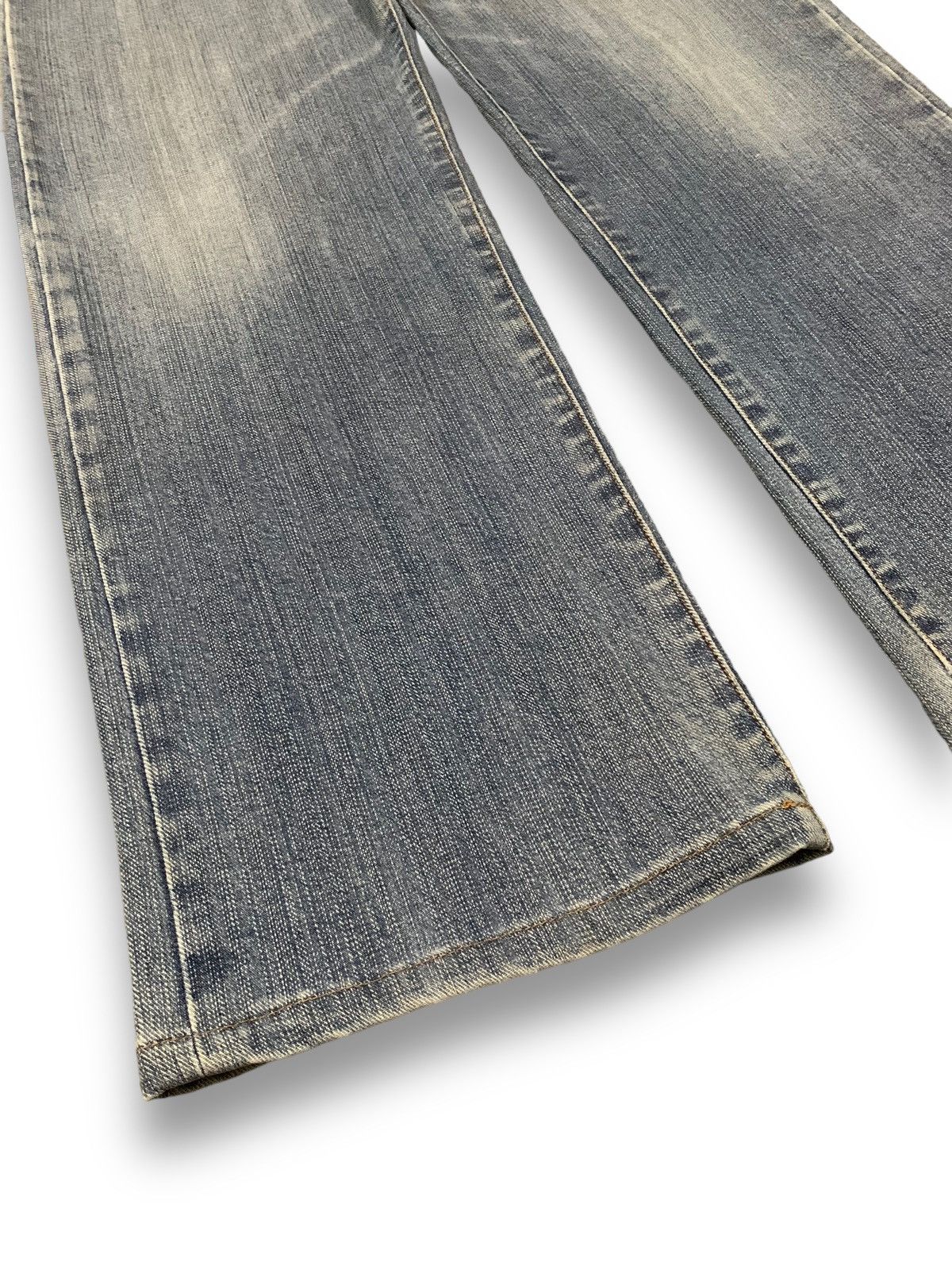 Vintage Vintage Japanese The Scotch House Blue Washed Loose Jeans Size US 31 - 8 Thumbnail
