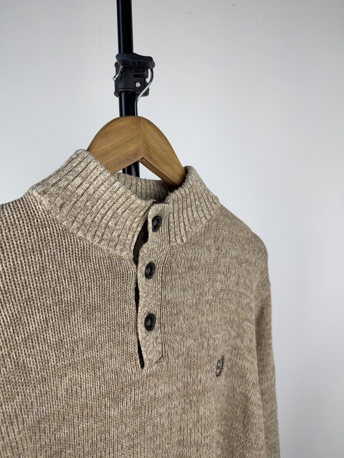 Chaps Vintage 00s Polo Ralph CHAPS 100% Cotton Knit Sweater Size US L / EU 52-54 / 3 - 3 Thumbnail