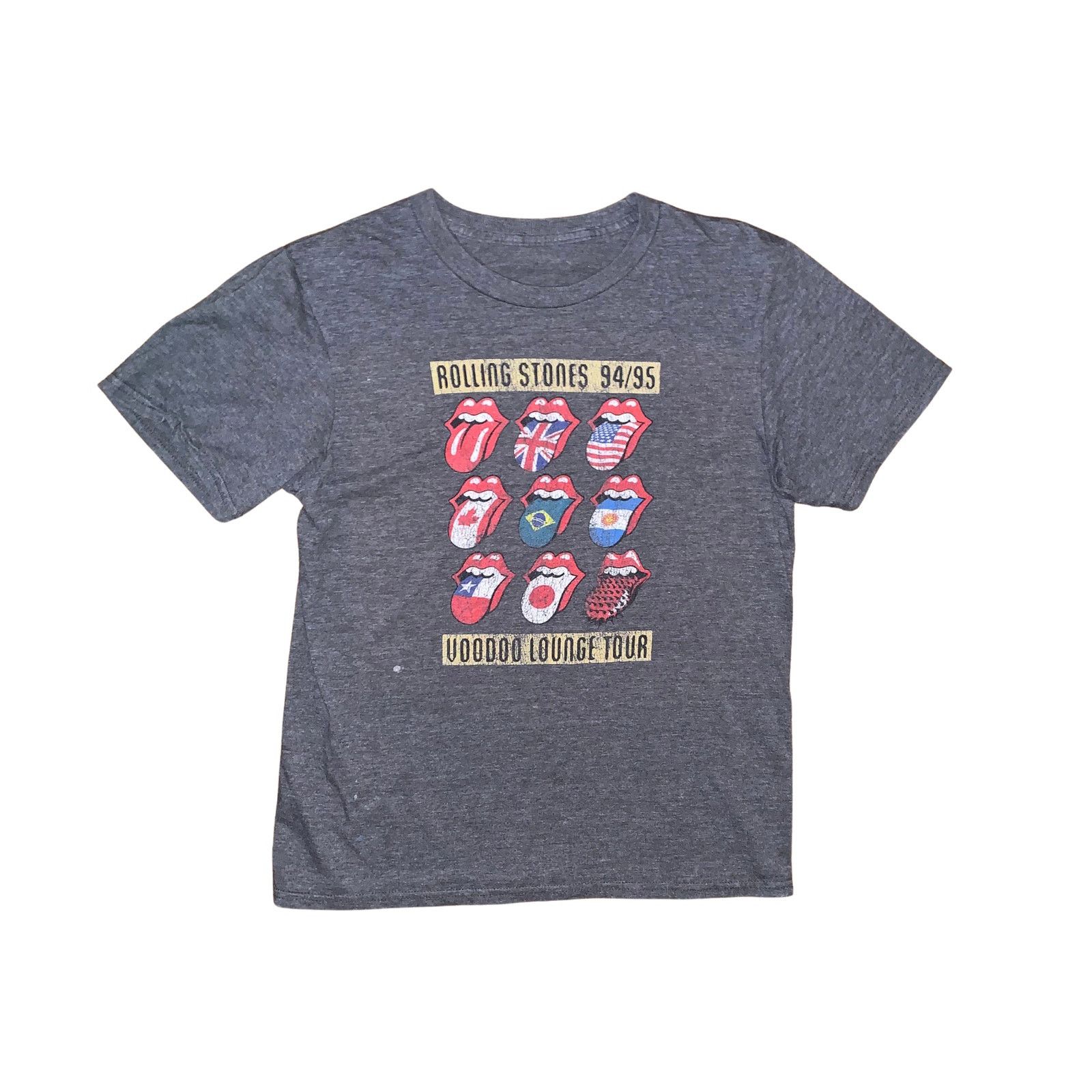The Rolling Stones Rolling Stones Voodoo Lounge Tour T Shirt Womens Large Gray Size L / US 10 / IT 46 - 1 Thumbnail