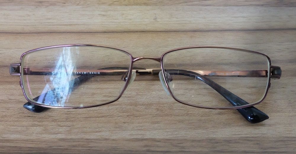 Japanese Brand Oval Takumi Design Glasses Size ONE SIZE - 2 Thumbnail