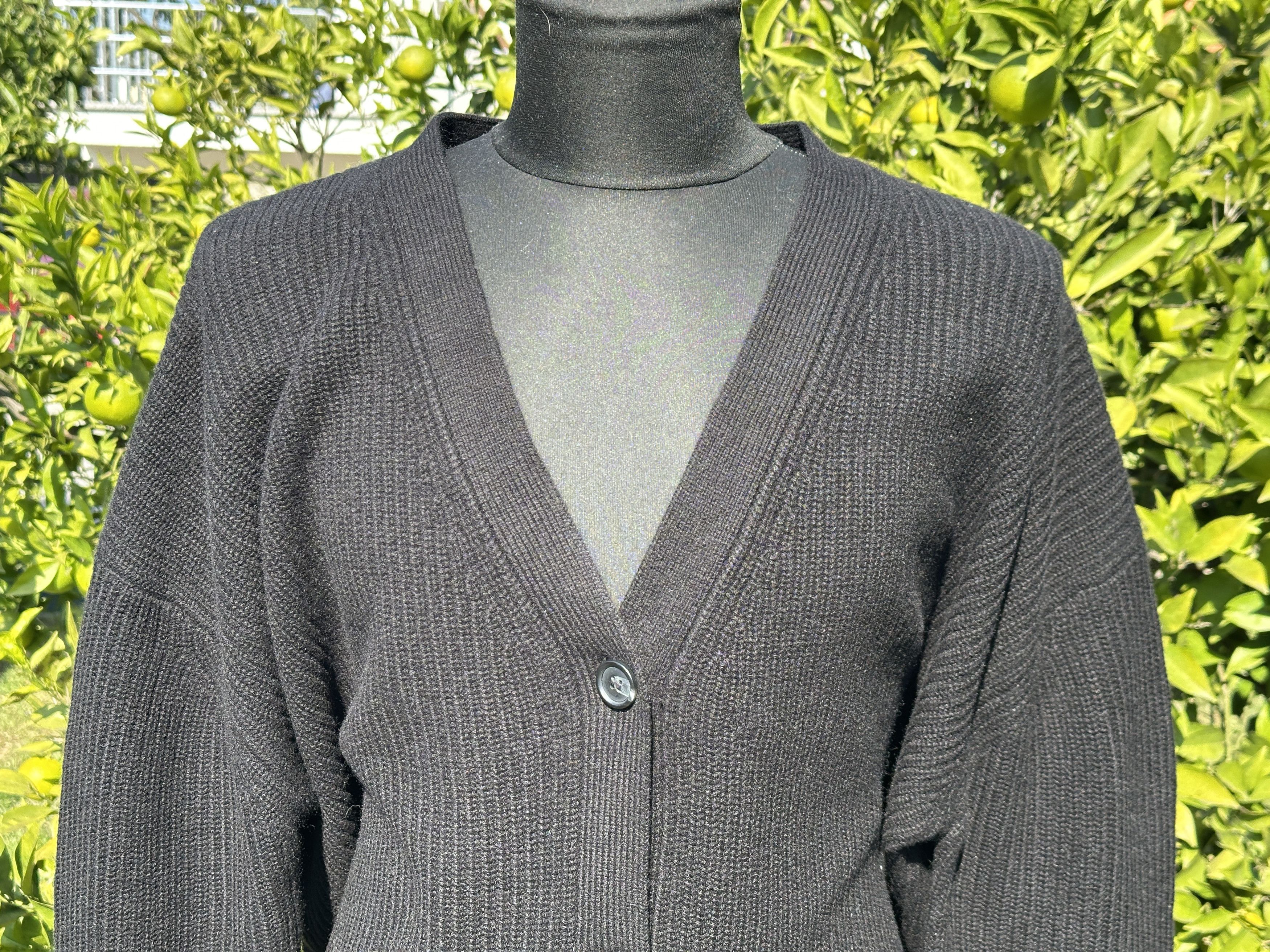 Other Jenni Kayne Knit Cardigan Pure Cashmere Black Size XL Size XL / US 12-14 / IT 48-50 - 9 Thumbnail