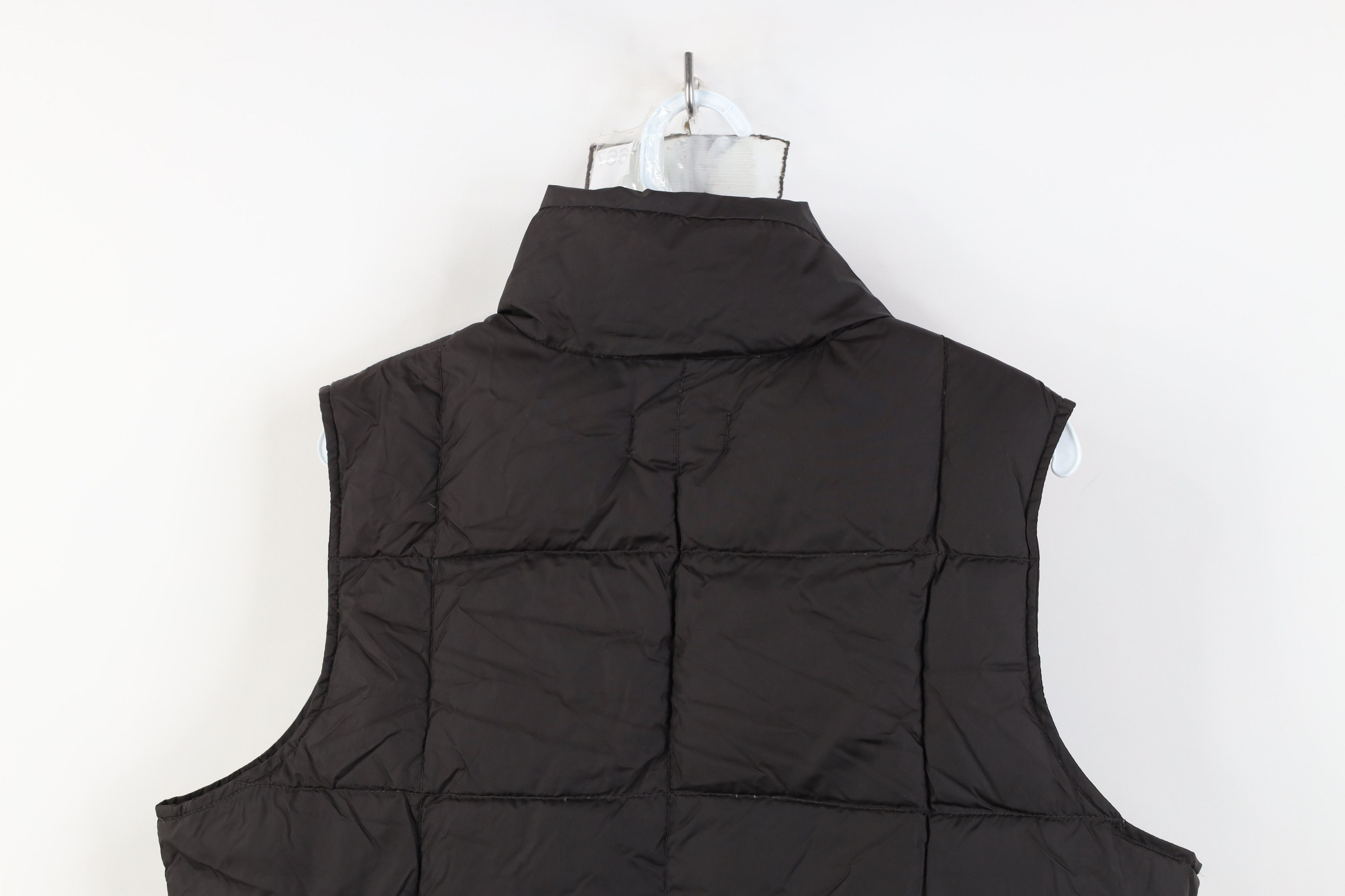 Lands' End Vintage Lands End Duck Down Puffer Vest Jacket Dark Brown Size M / US 6-8 / IT 42-44 - 15 Thumbnail