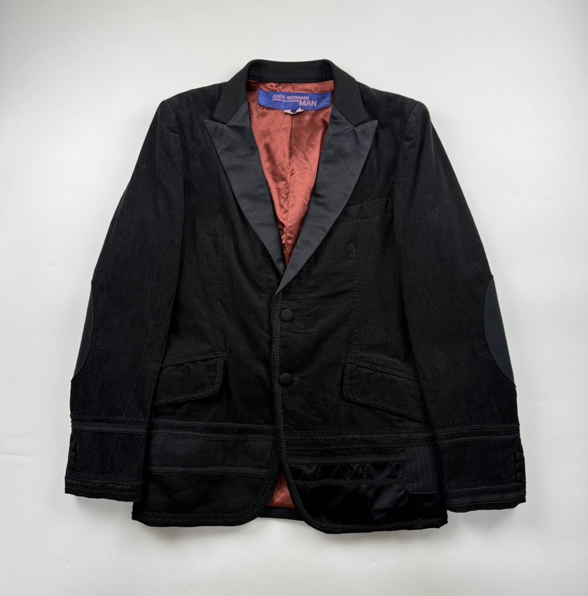 Junya Watanabe Junya Watanabe F/W’15 Contrast Trim 2B Jacket Size US S / EU 44-46 / 1 - 2 Thumbnail