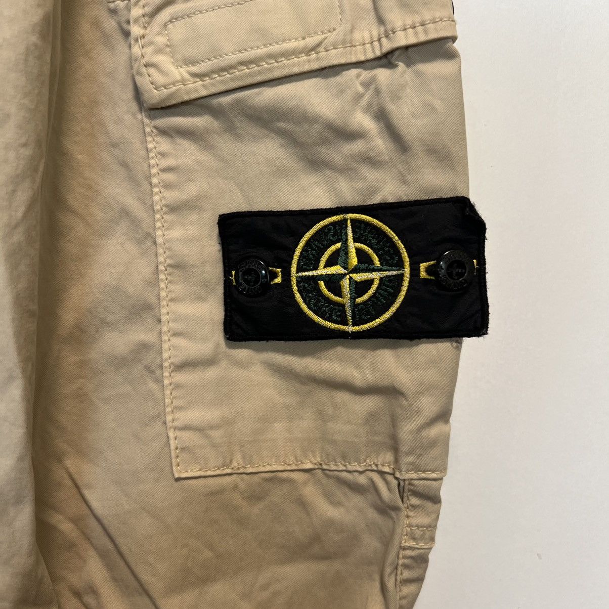 Stone Island Stone Island Compass Patch Cargo Pants Size US 29 - 4 Thumbnail