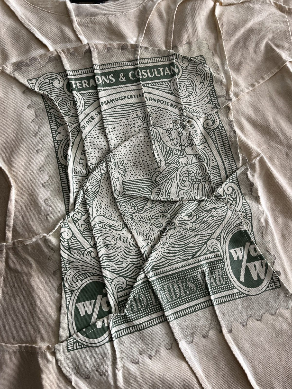 Who Decides War Who Decides War Sun Faded T Shirt (unisex) Size US XXL / EU 58 / 5 - 5 Thumbnail