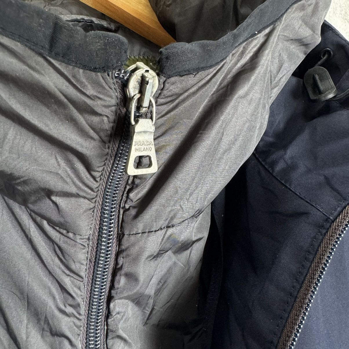 Prada ☀️PRADA GORETEX HOODIE LIGHT ZIPPER JACKET Size US M / EU 48-50 / 2 - 13 Thumbnail